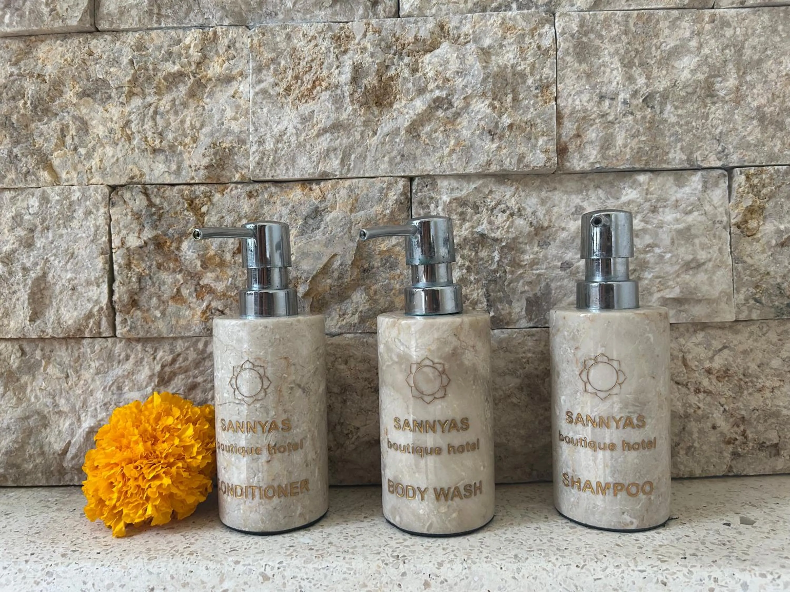 Bathroom in Sannyas Boutique Hotel