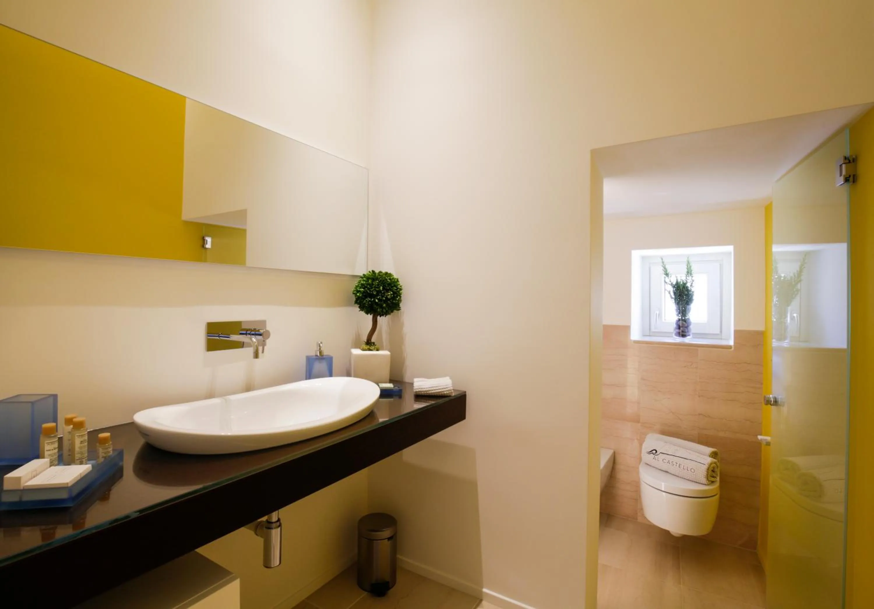 Toilet in Al Castello Relais