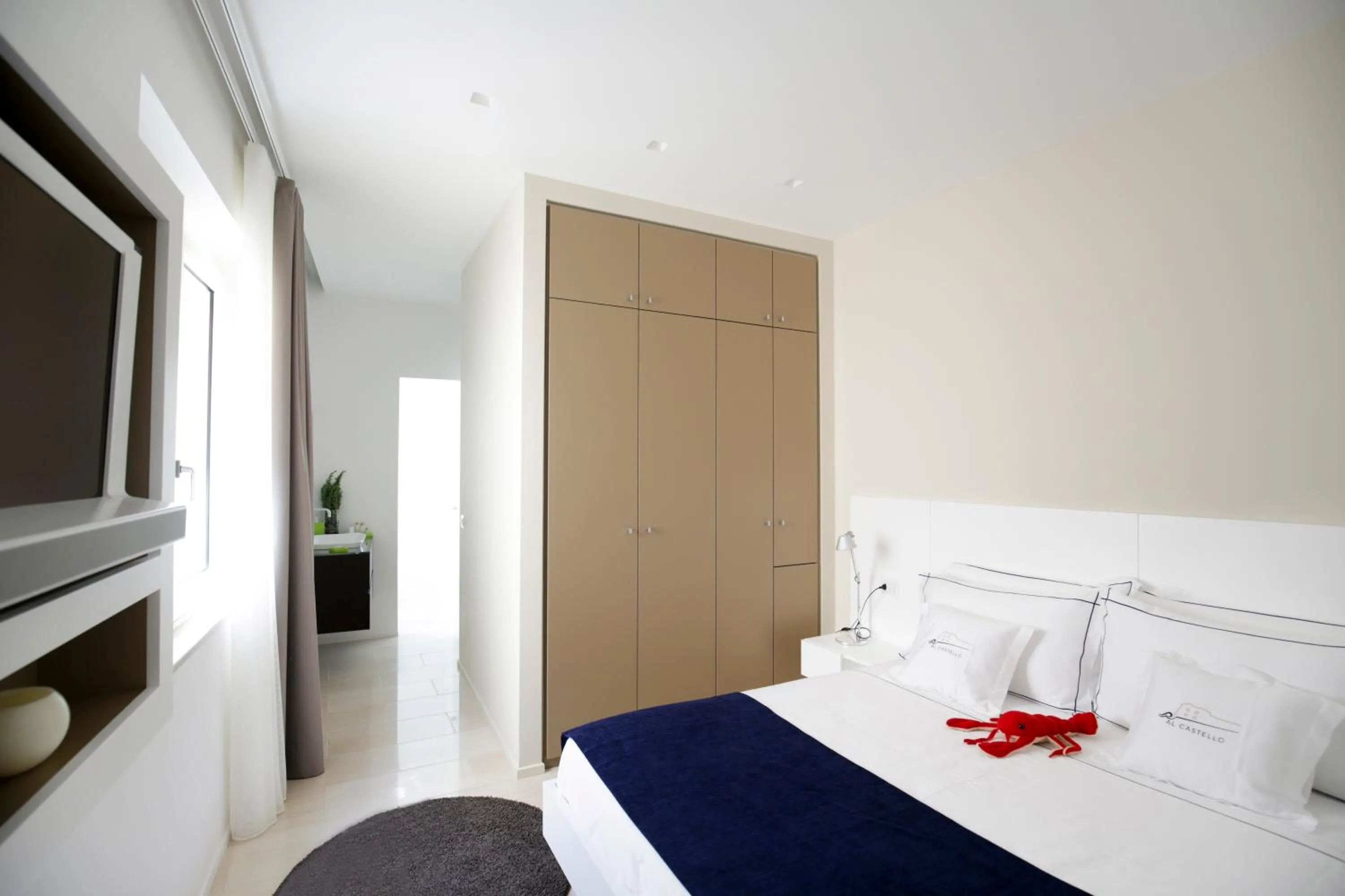 Bed in Al Castello Relais