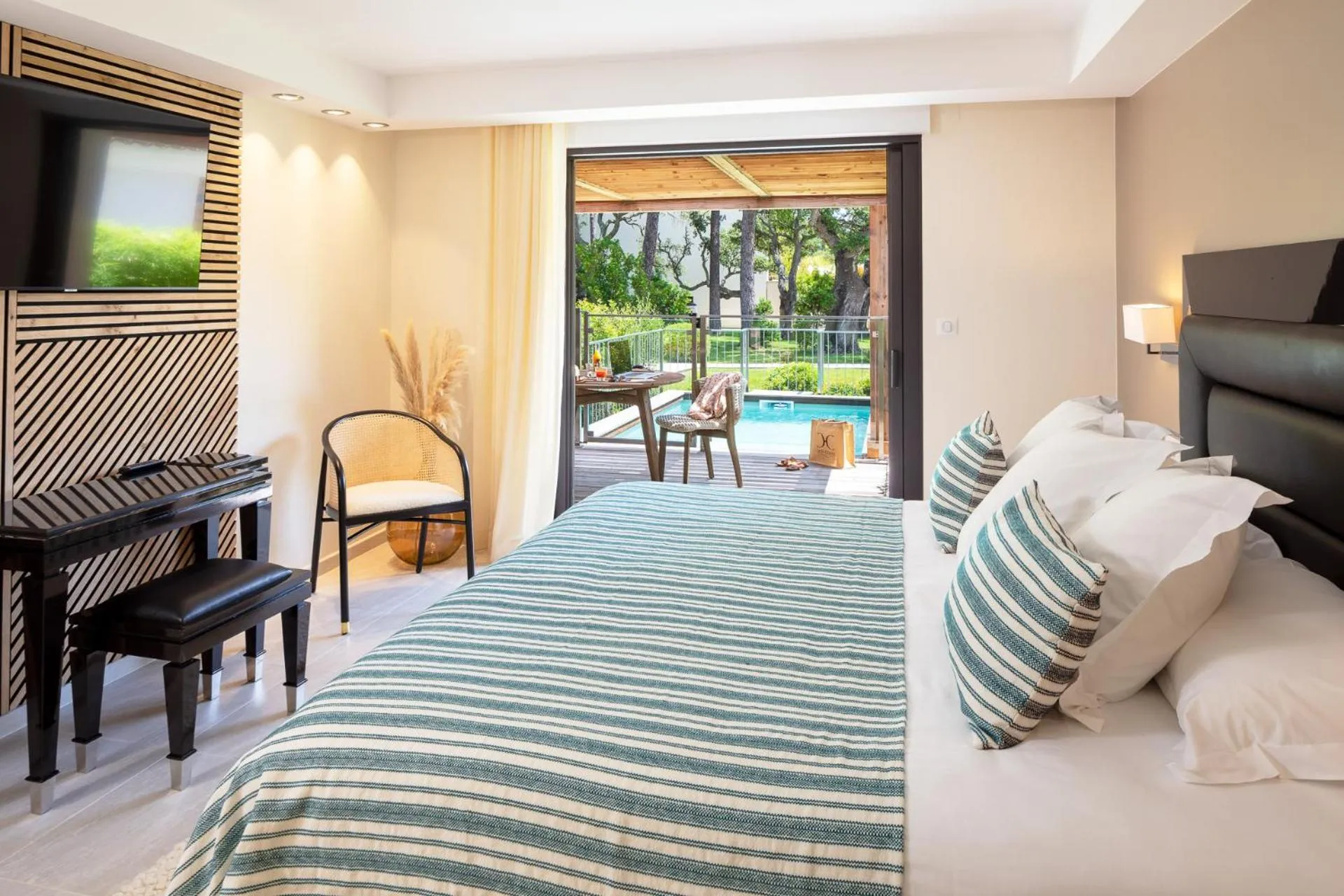 Bed in Hotel Don Cesar