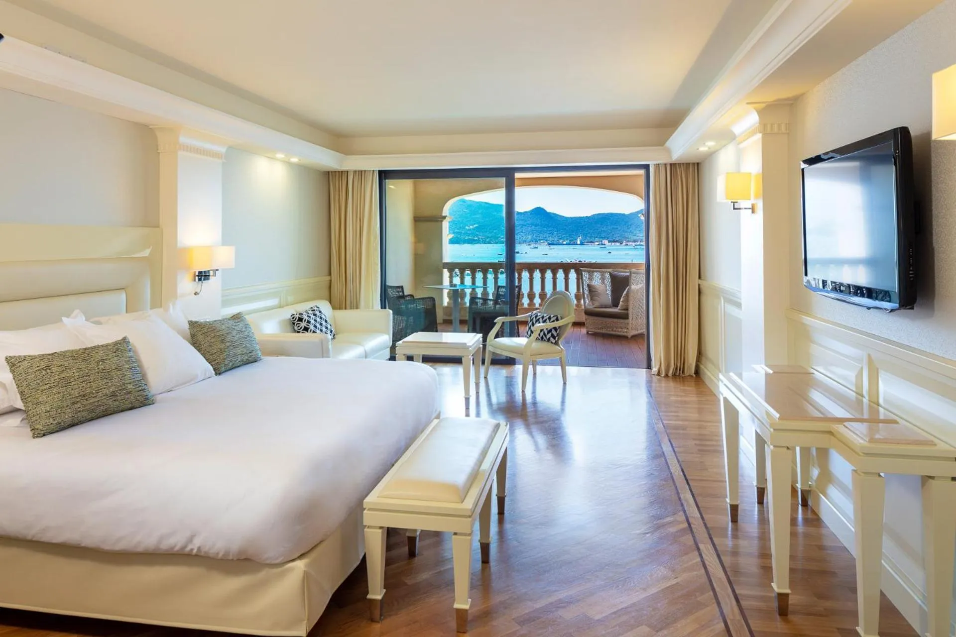 Bed in Hotel Don Cesar