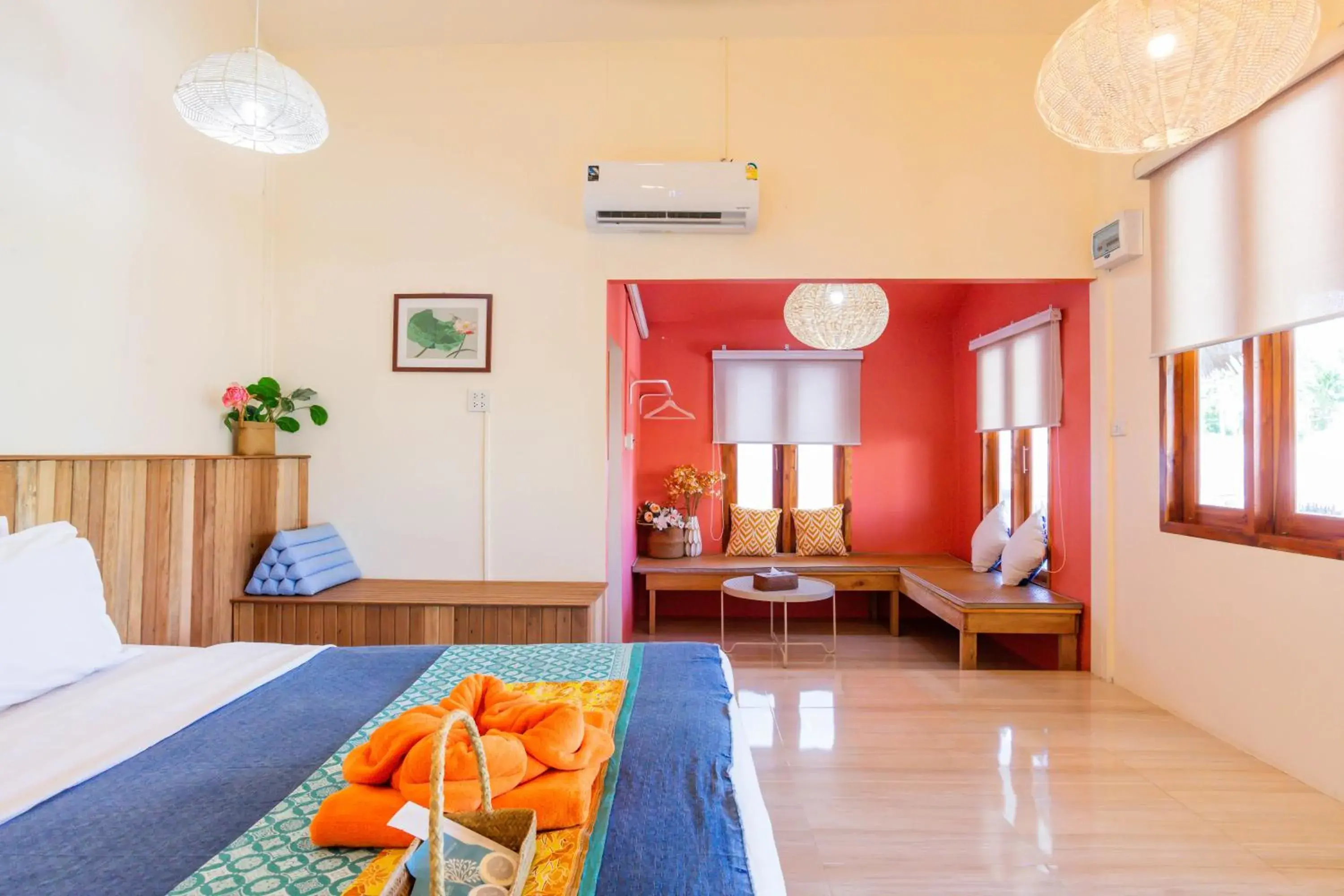 King Room with Garden View in Varni Homestay King Room with Garden View in Varni Homestay