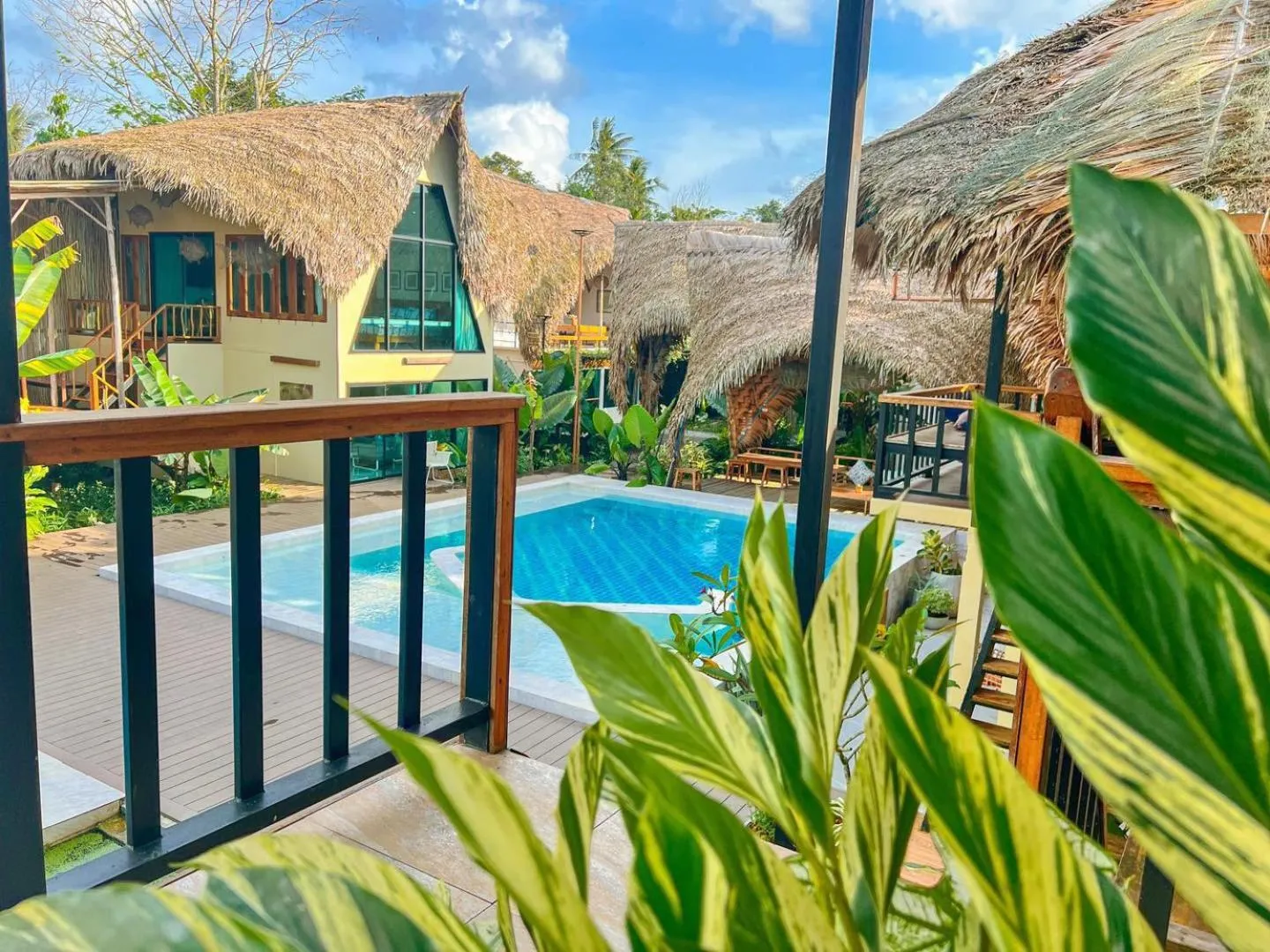 Swimming pool in Varni Homestay