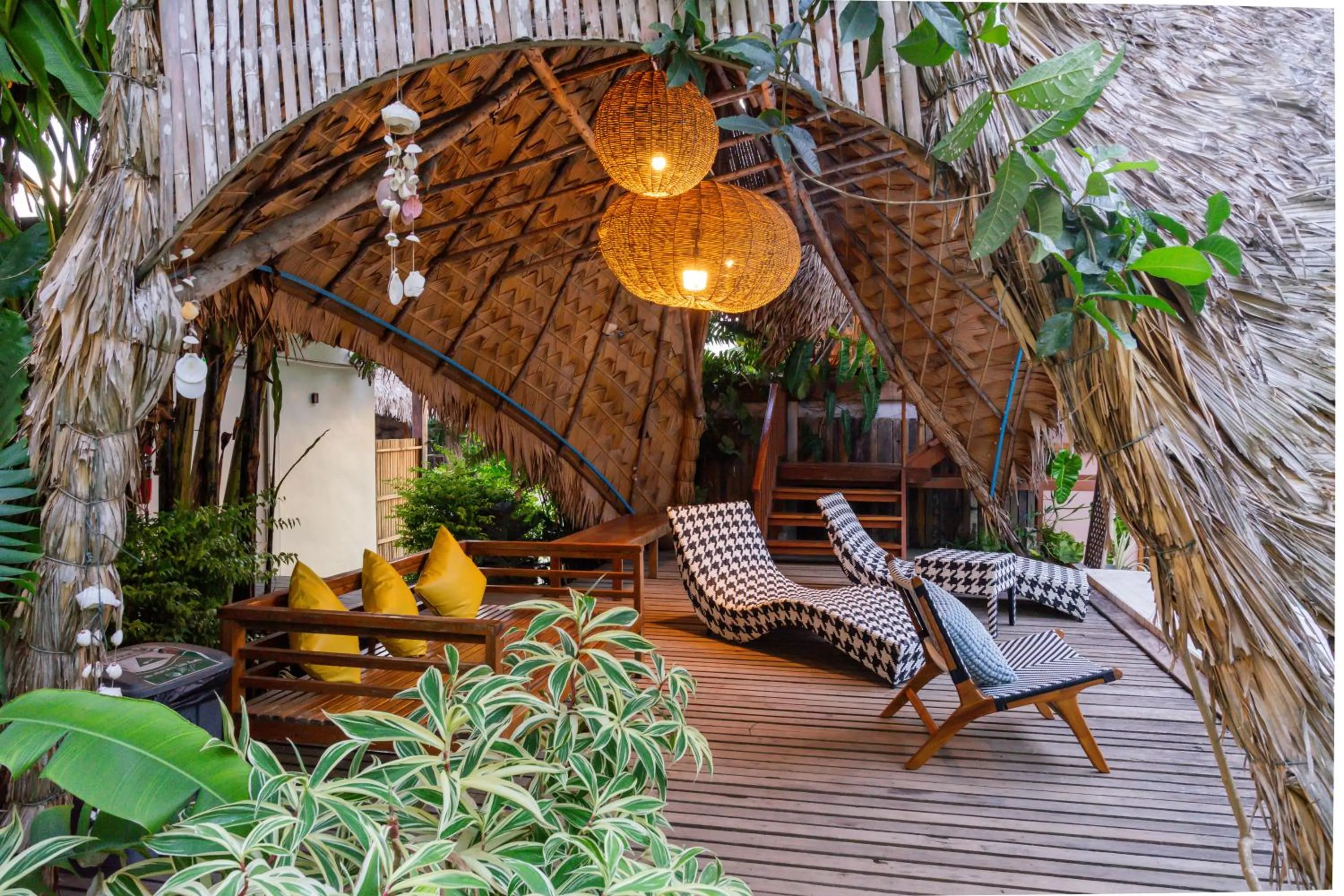 Pool view in Varni Homestay