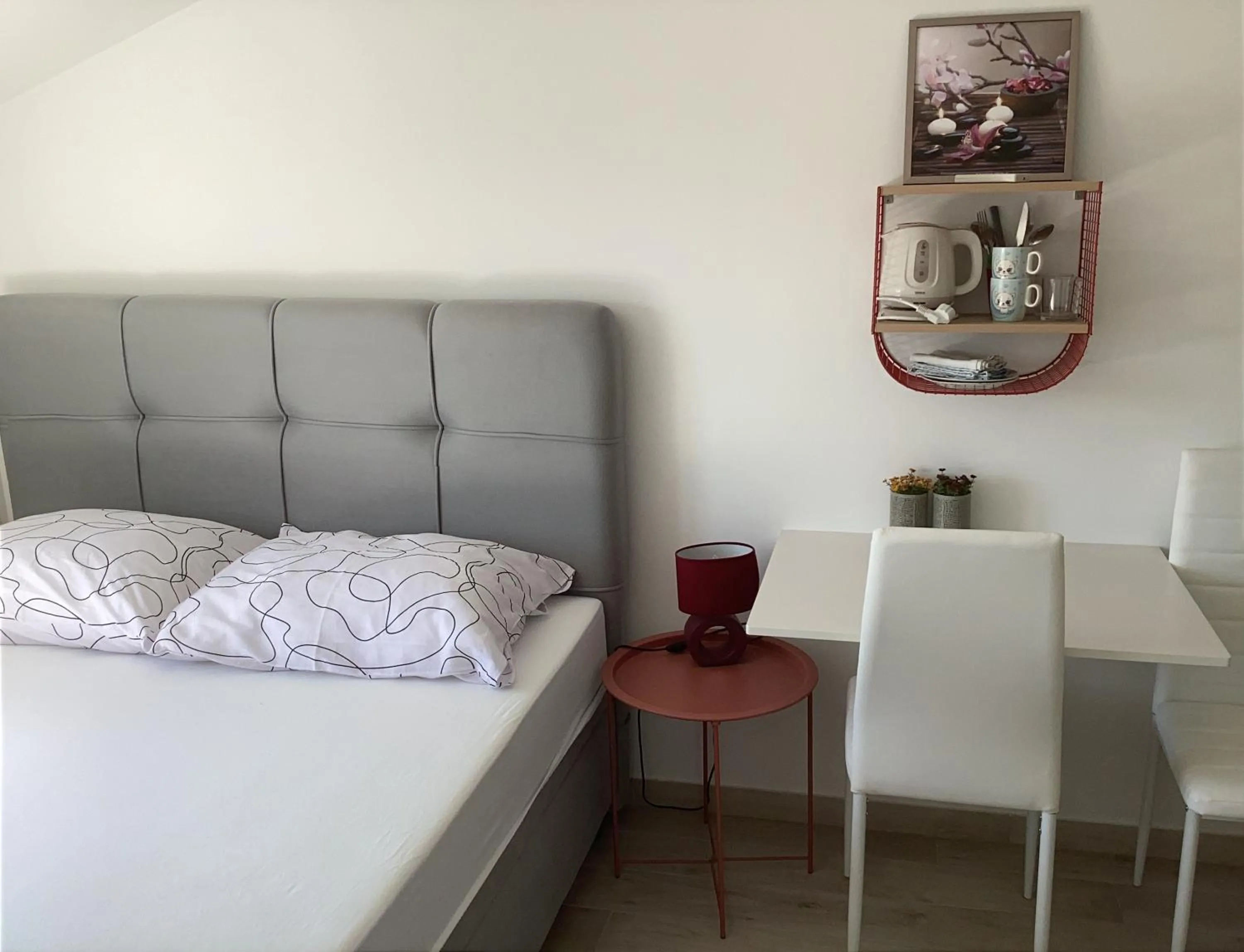 Bed in Apartments Ploka