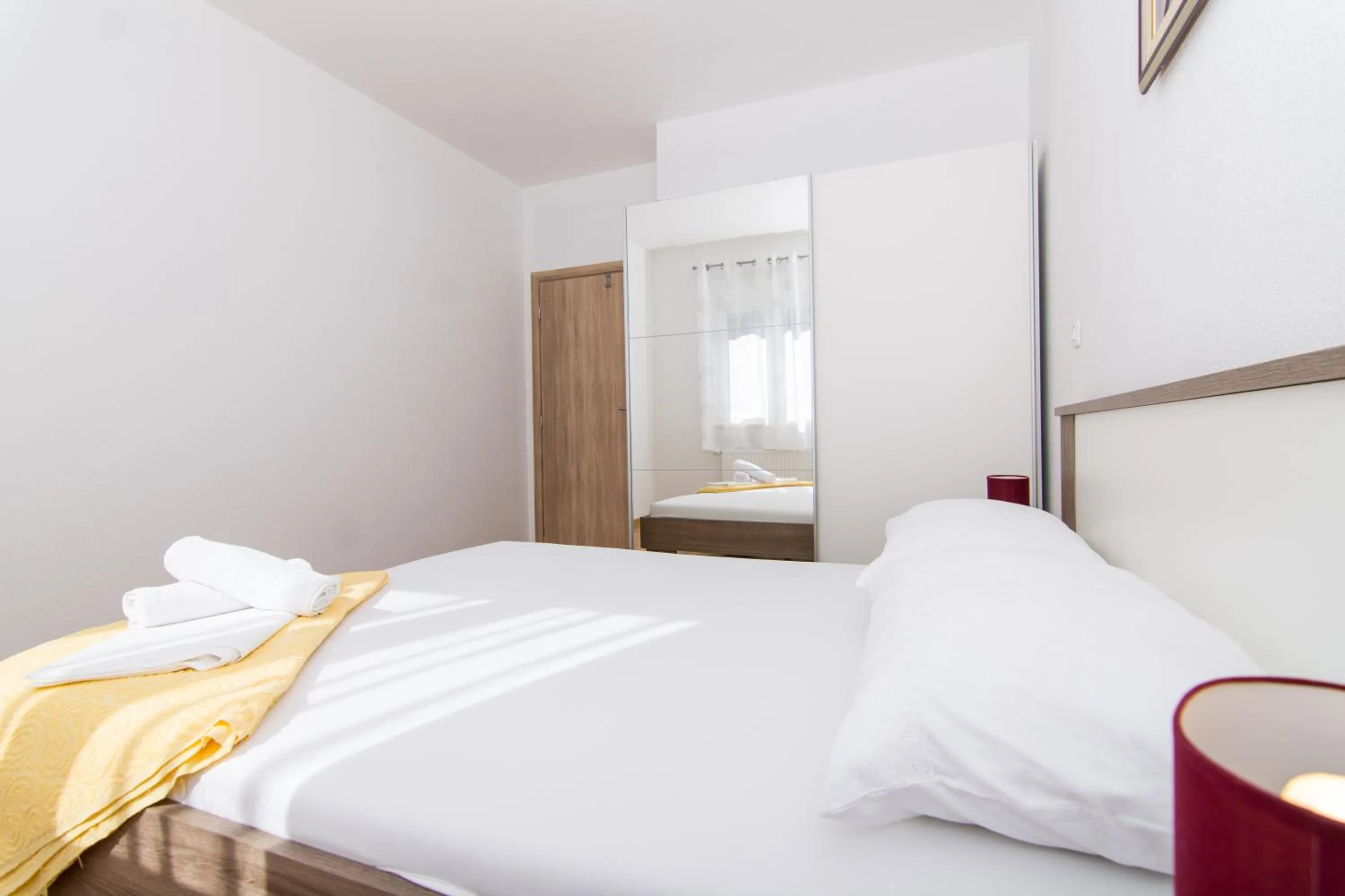 Bed in Apartments Ploka