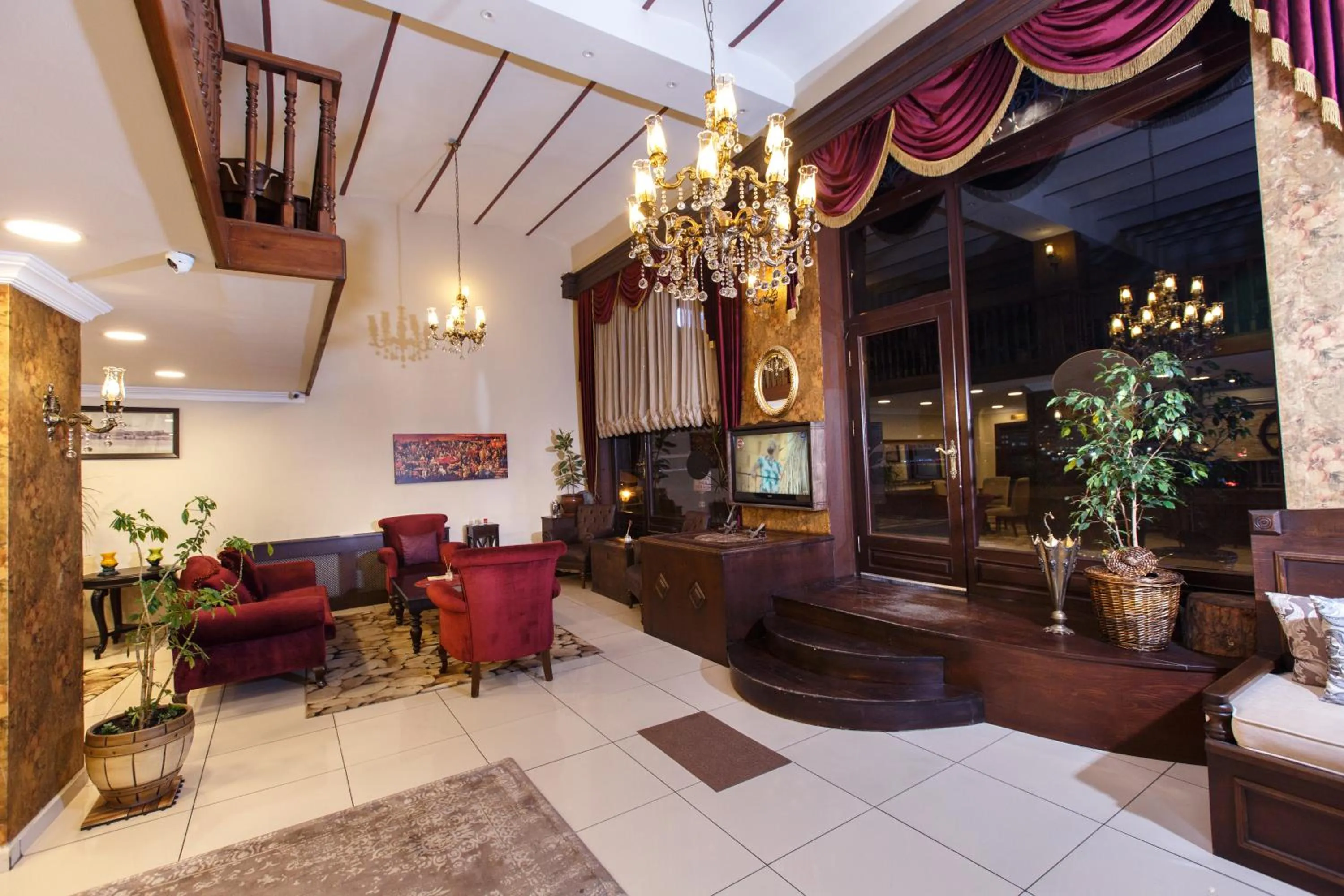 Lobby or reception in Tahir Aga Konagi Hotel