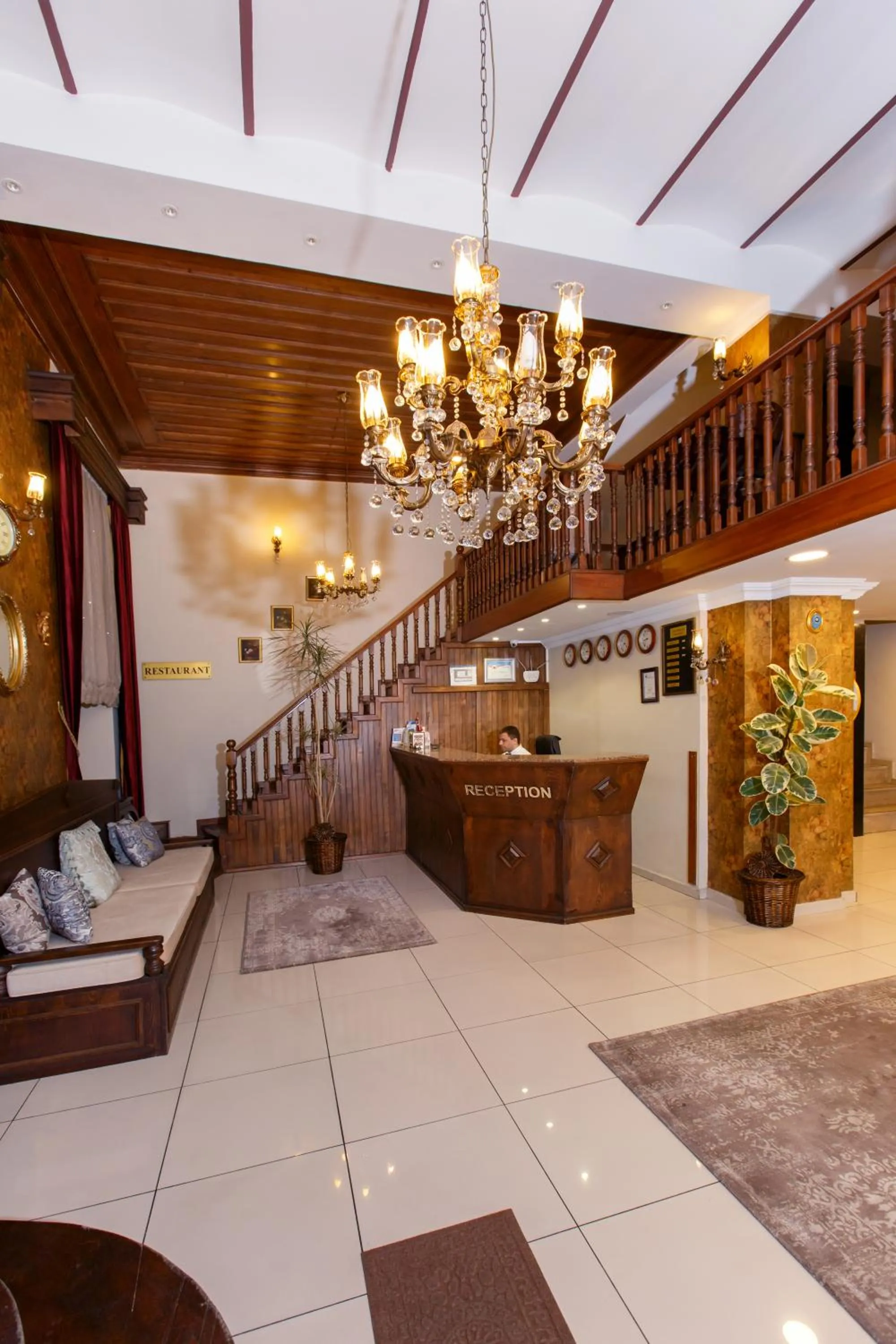 Lobby or reception in Tahir Aga Konagi Hotel