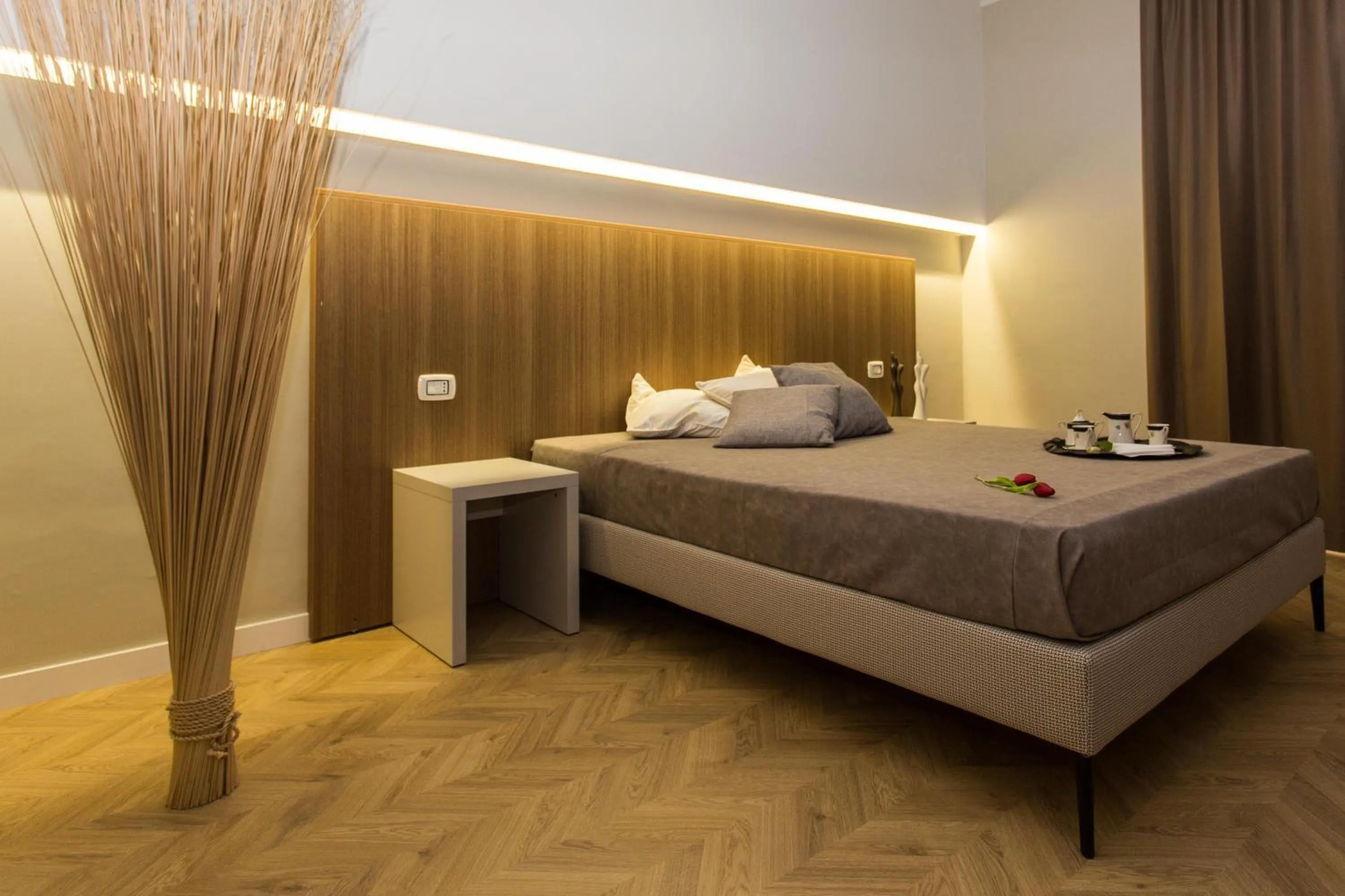 Bed in Le Affacciate Bruzie Home Guest House