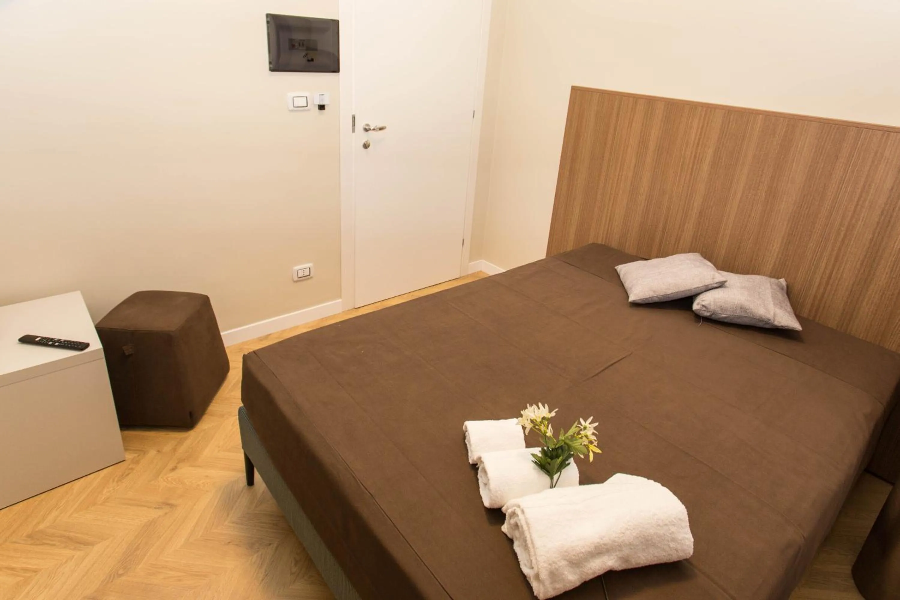 Bed in Le Affacciate Bruzie Home Guest House