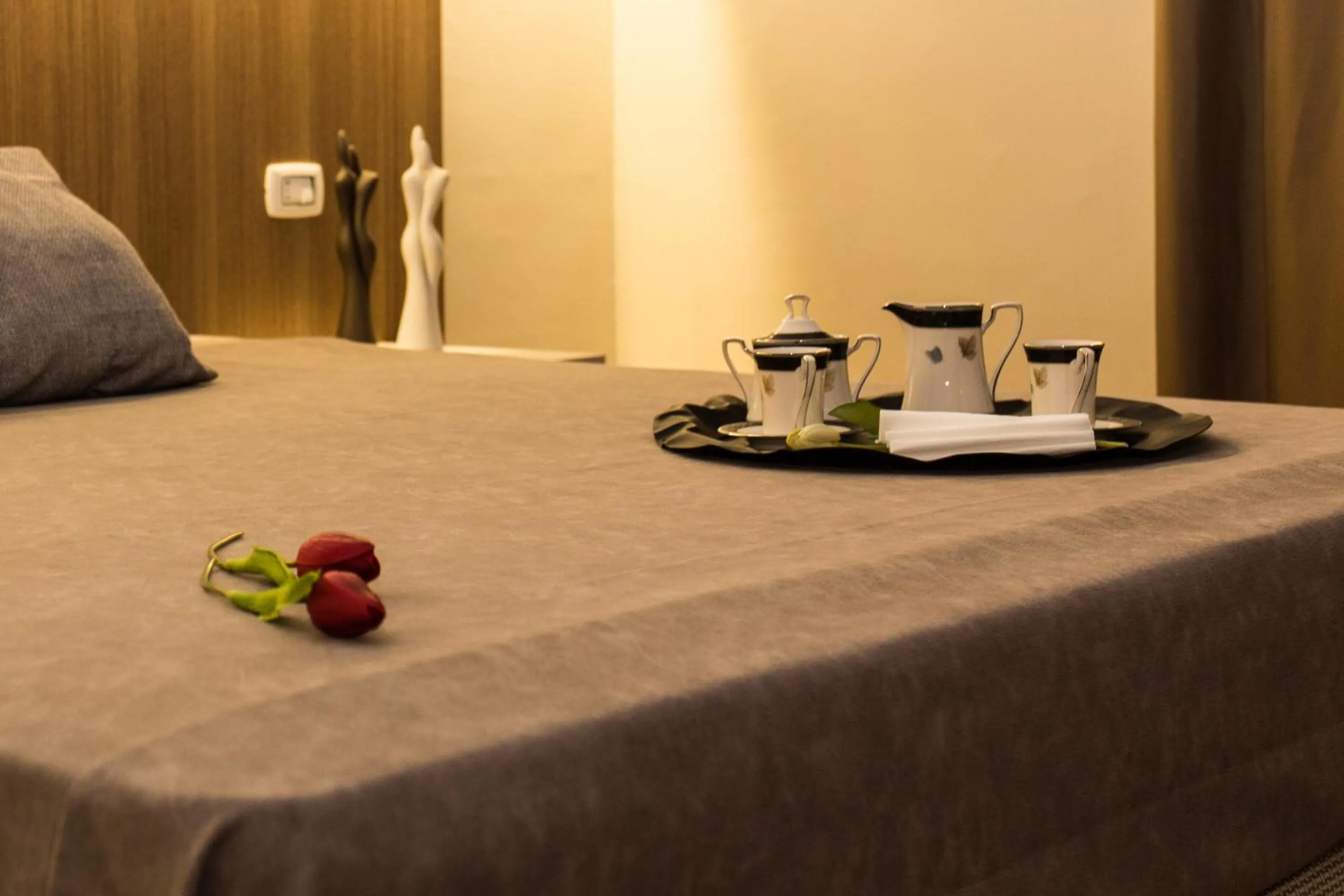 Bed in Le Affacciate Bruzie Home Guest House