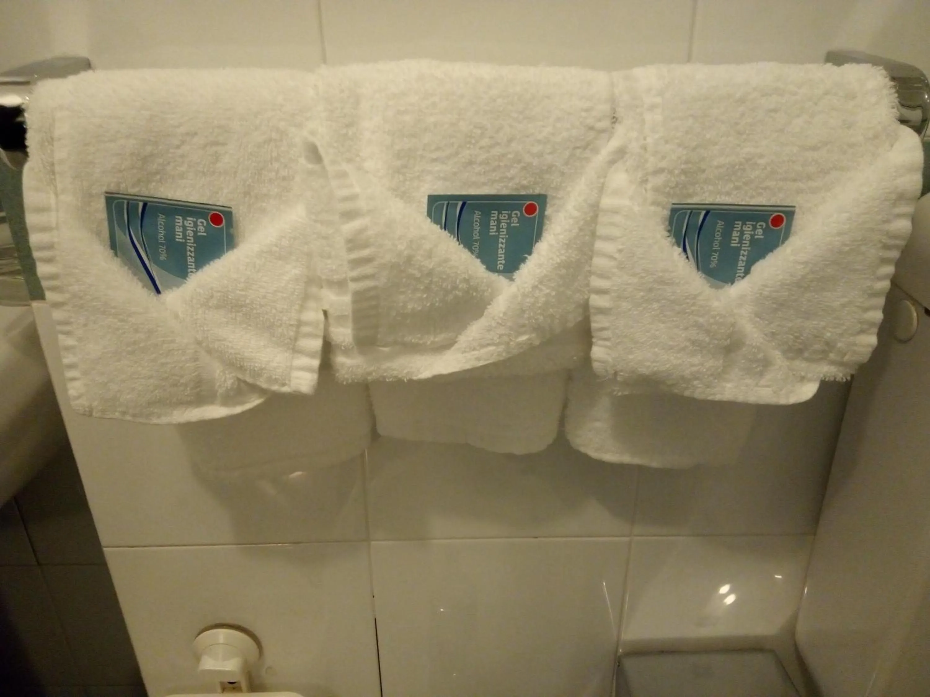 towels in Hotel Tirreno