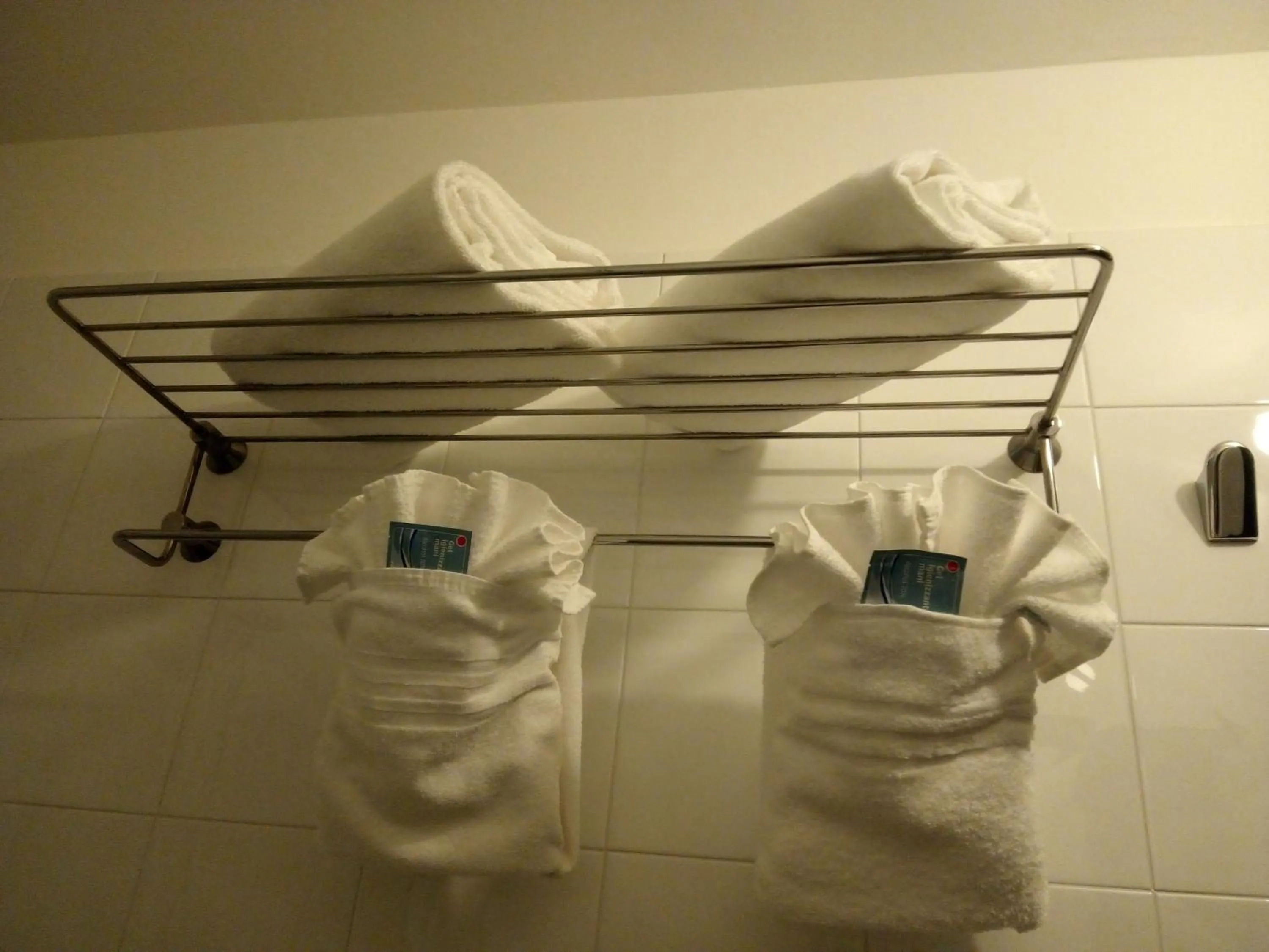 towels in Hotel Tirreno