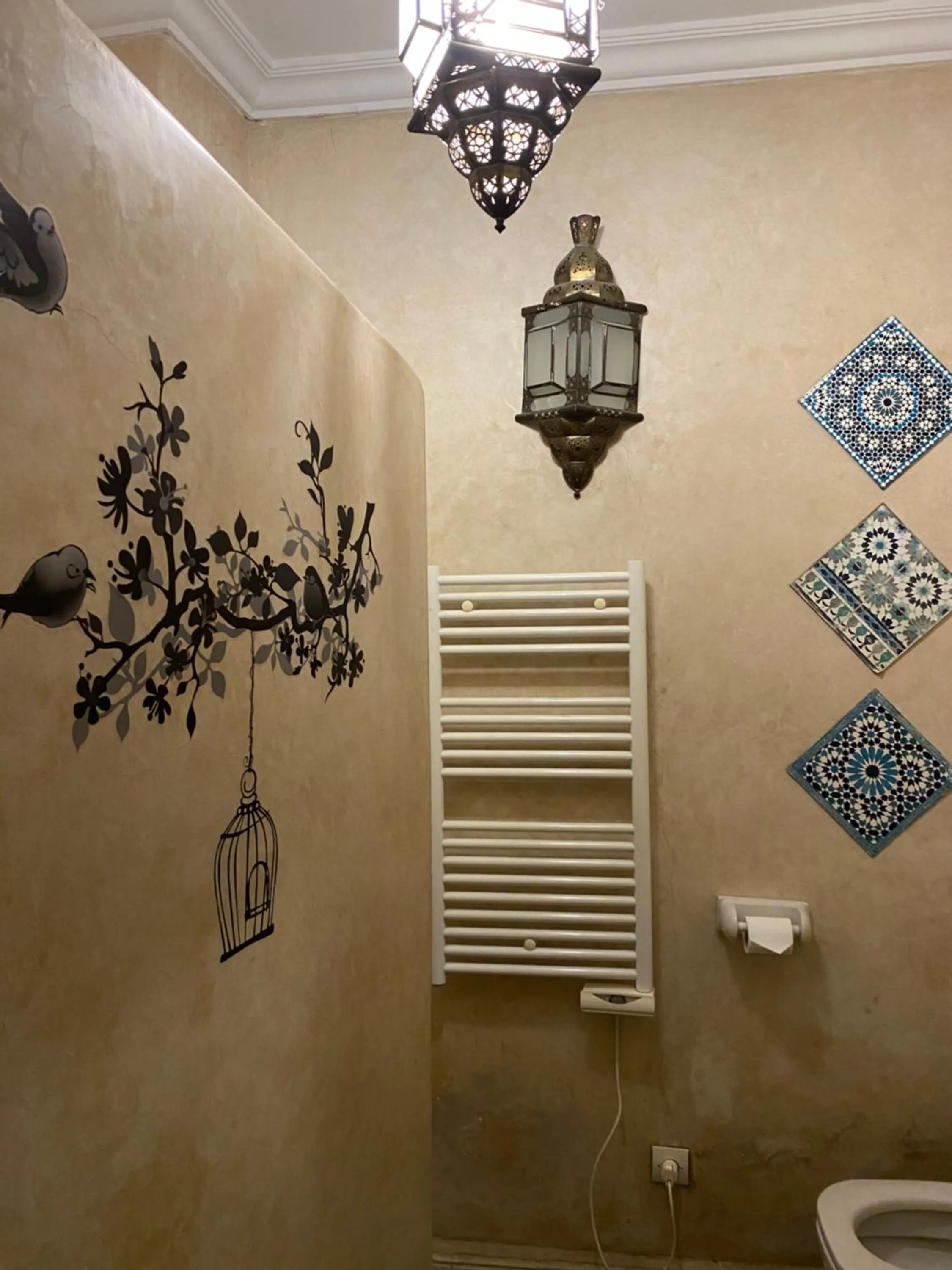 Bathroom in Riad Mouna