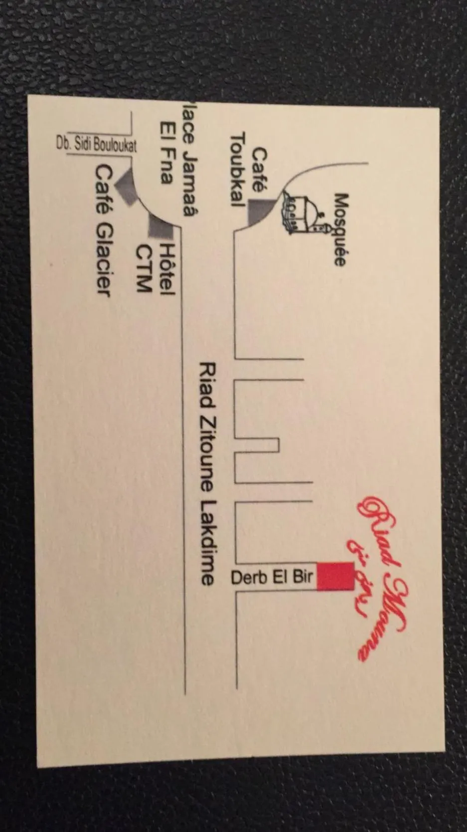 On site in Riad Mouna