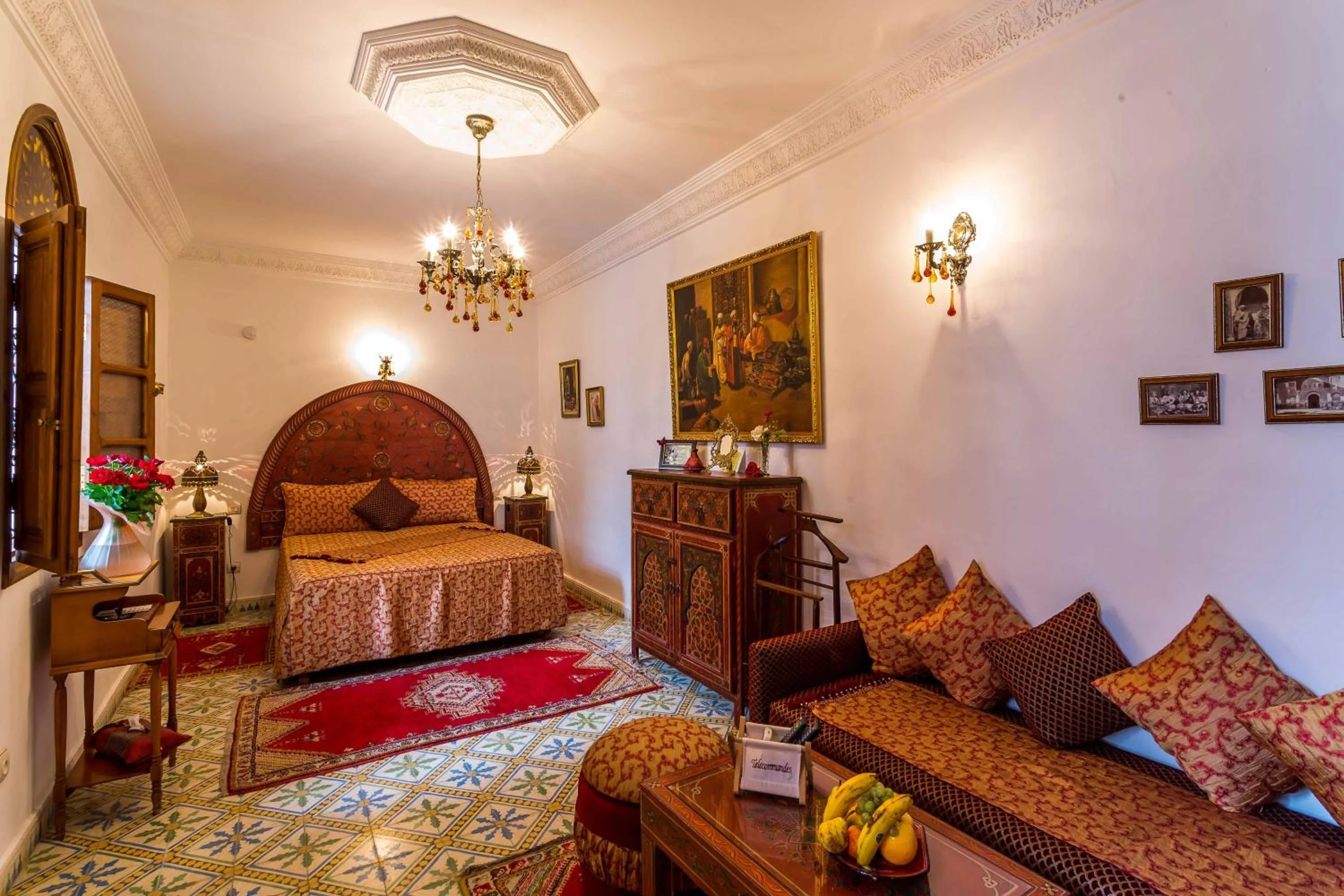 Photo of the whole room, Bed in Riad Mouna