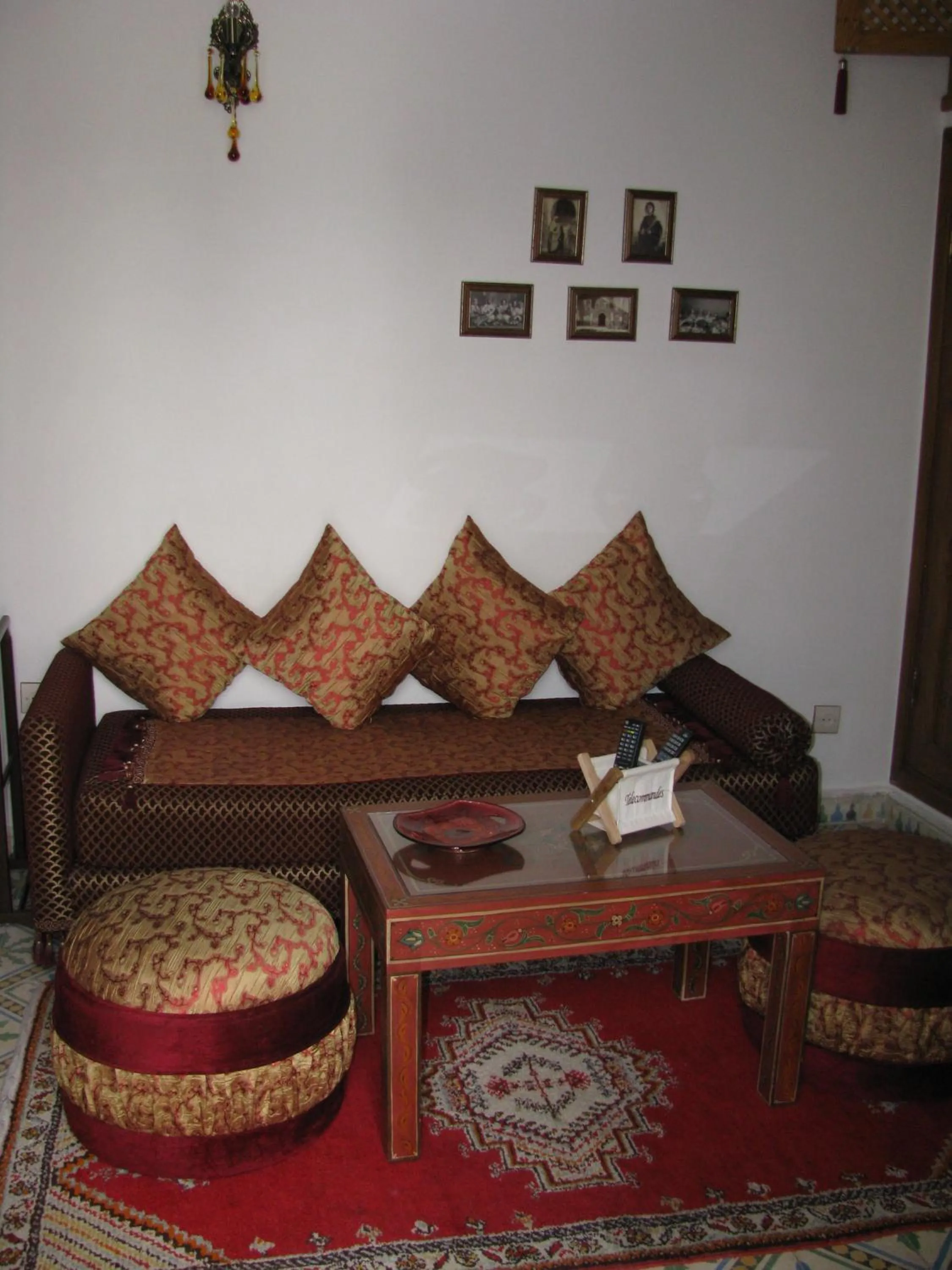 Living room in Riad Mouna