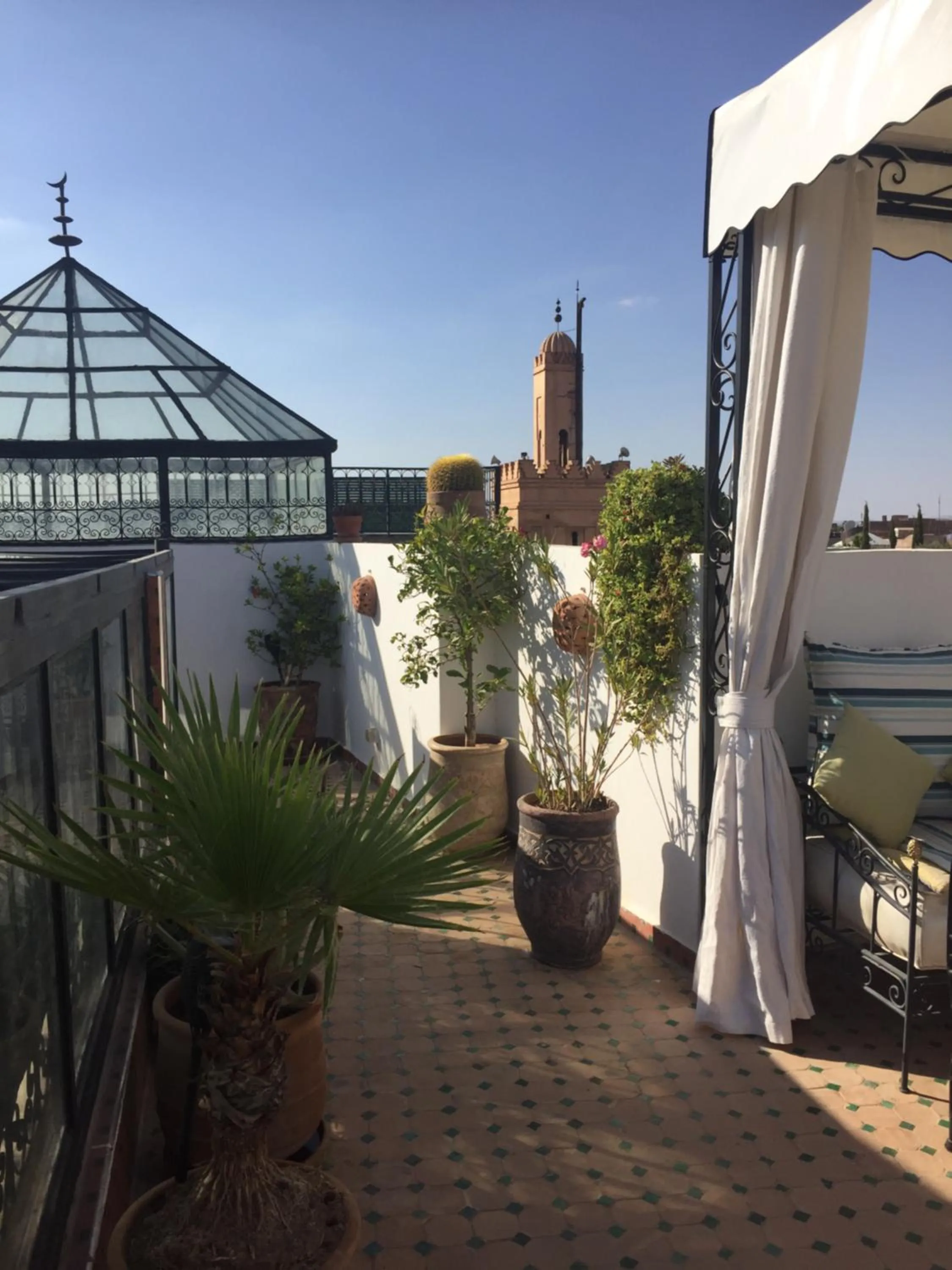 Patio in Riad Mouna