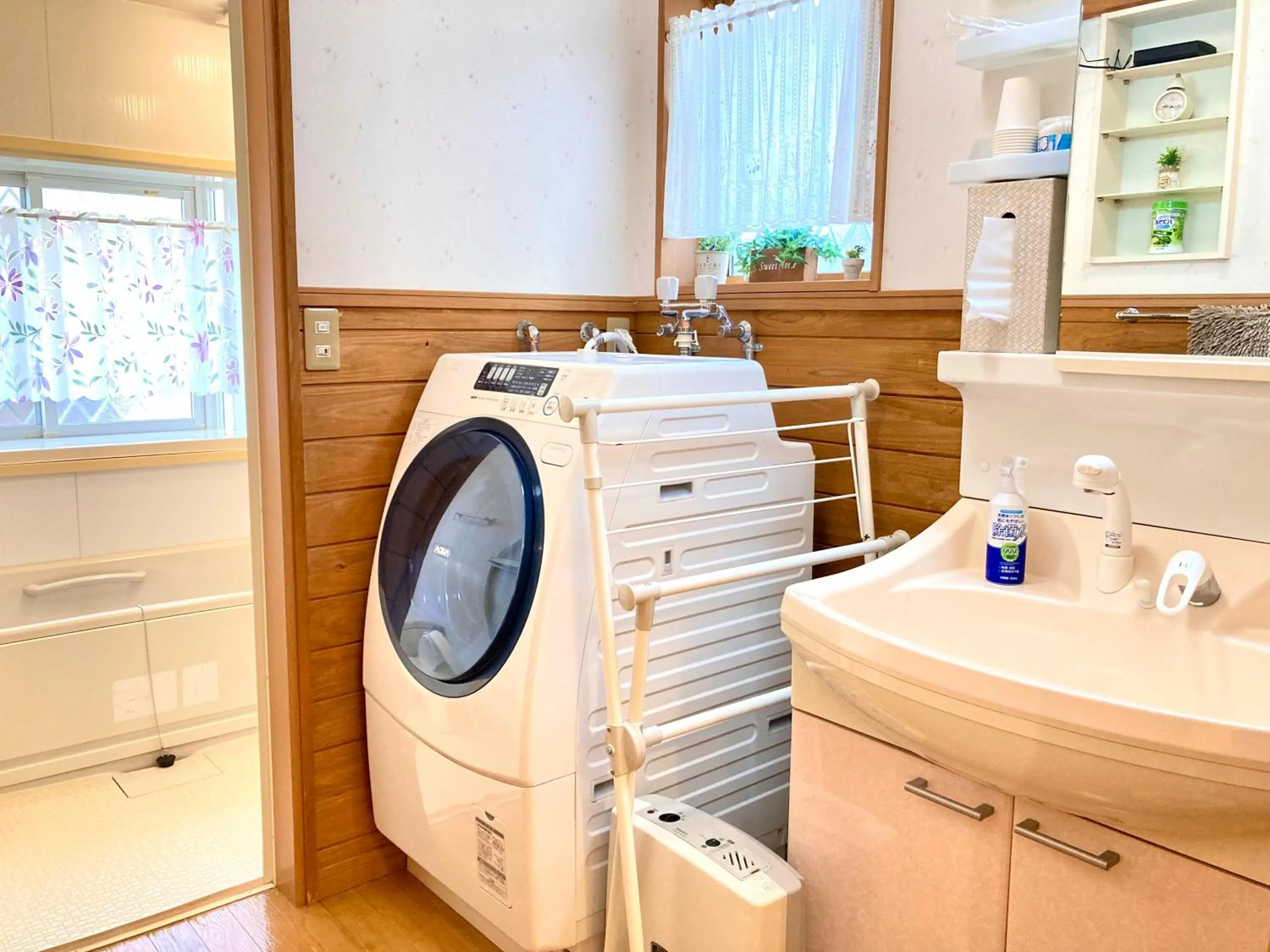 washing machine in Villa Relax