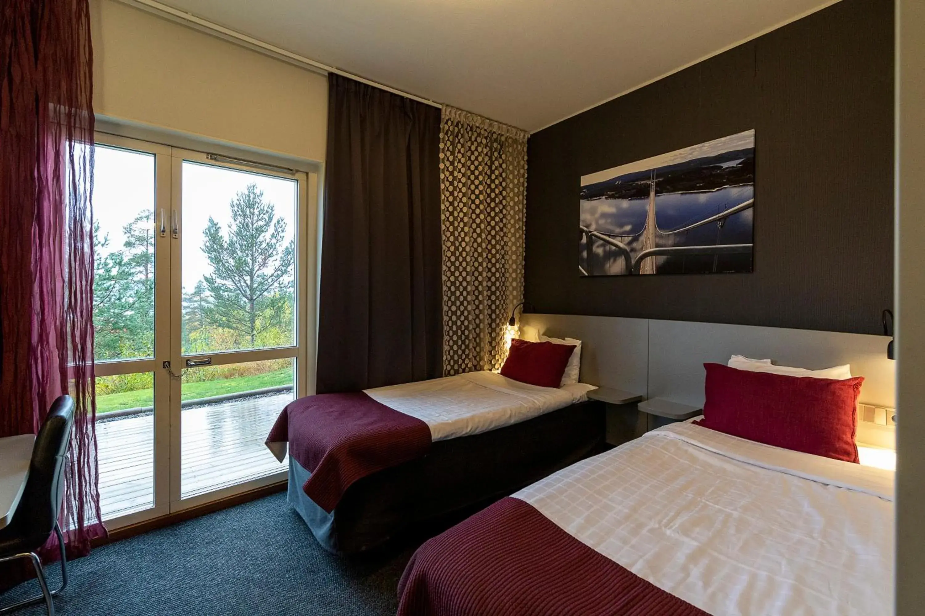 Double Room with Terrace - single occupancy in Hotell Höga Kusten Double Room with Terrace - single occupancy in Hotell Höga Kusten