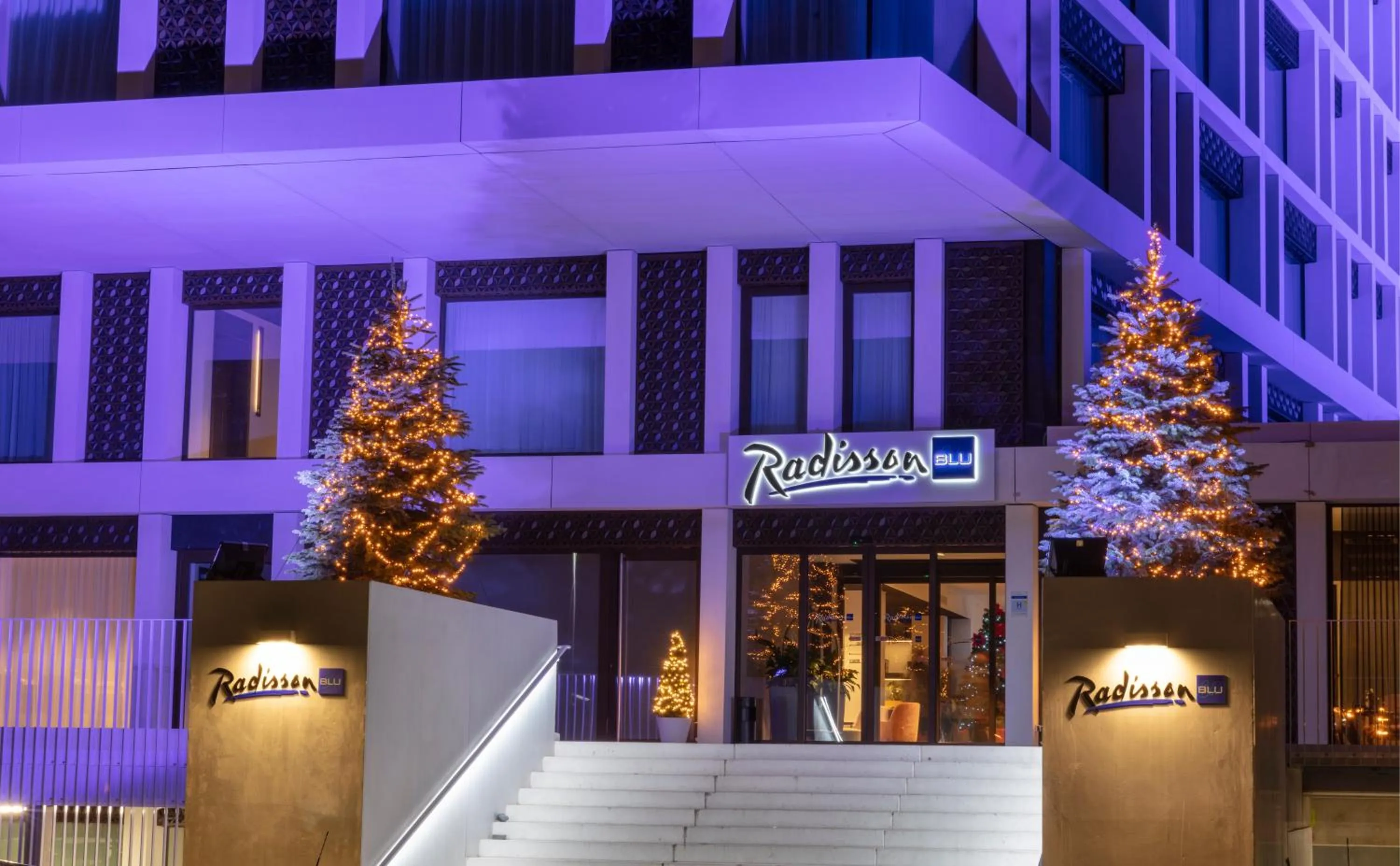 Property building in Radisson Blu Hotel, Bruges
