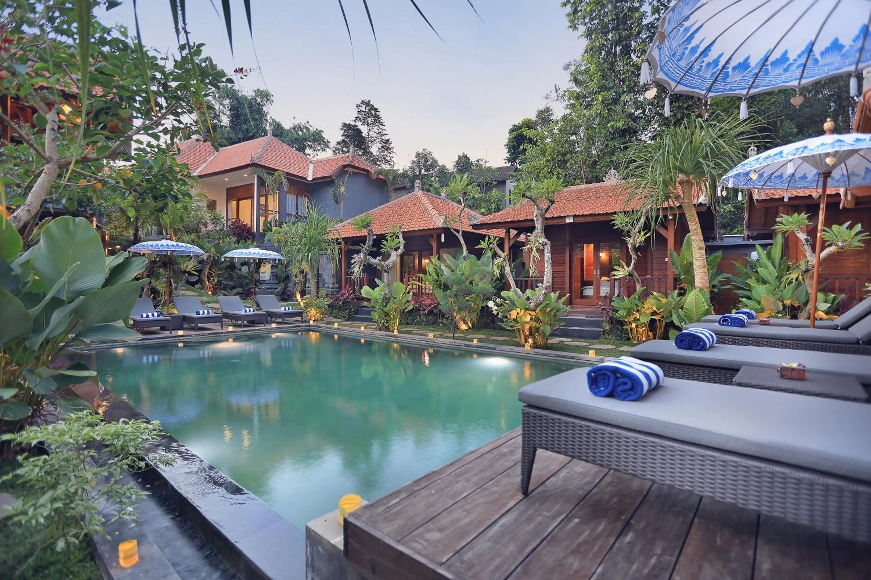Swimming pool in Batu Agung Villa Ubud