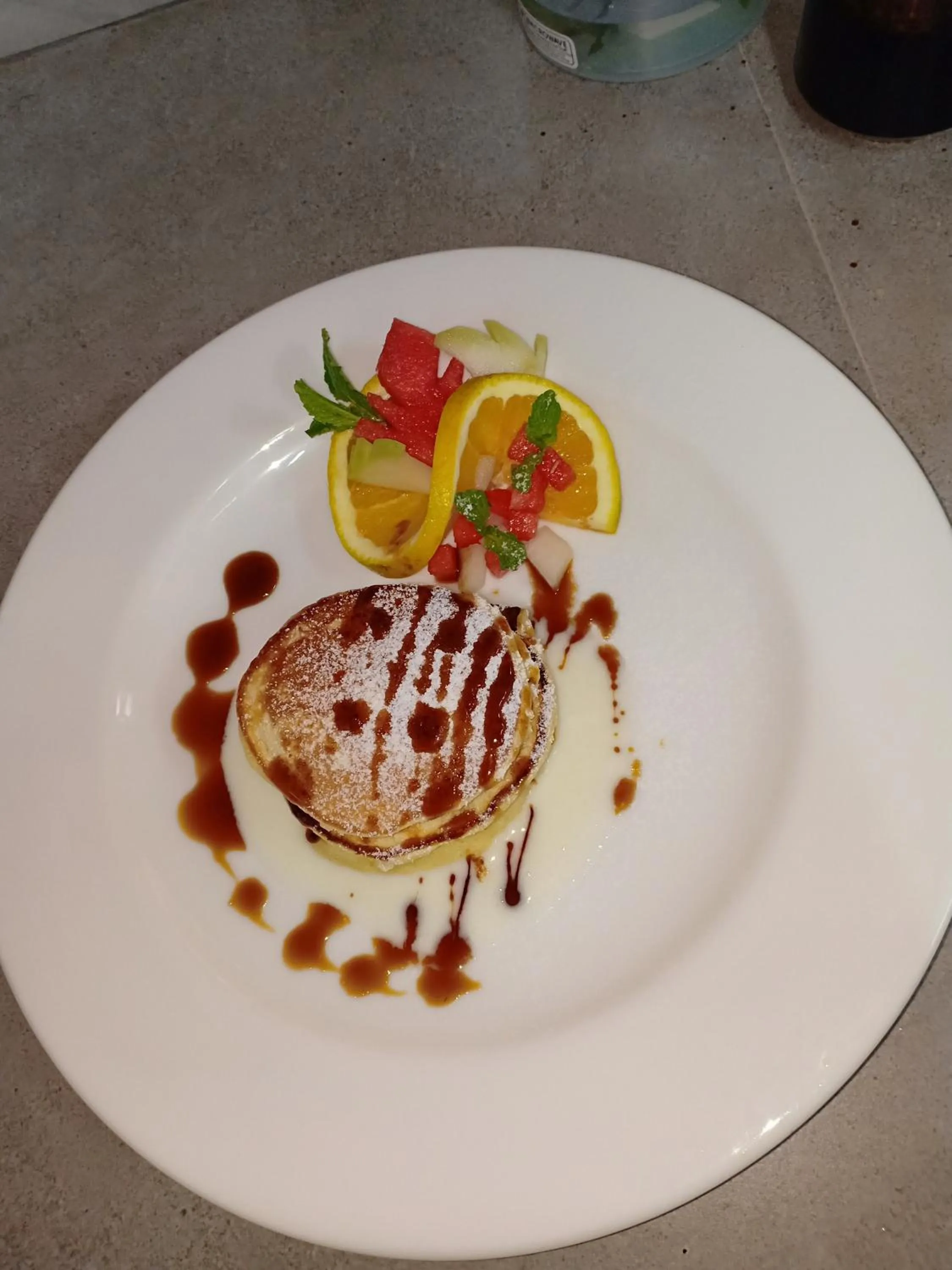 American breakfast in Batu Agung Villa Ubud