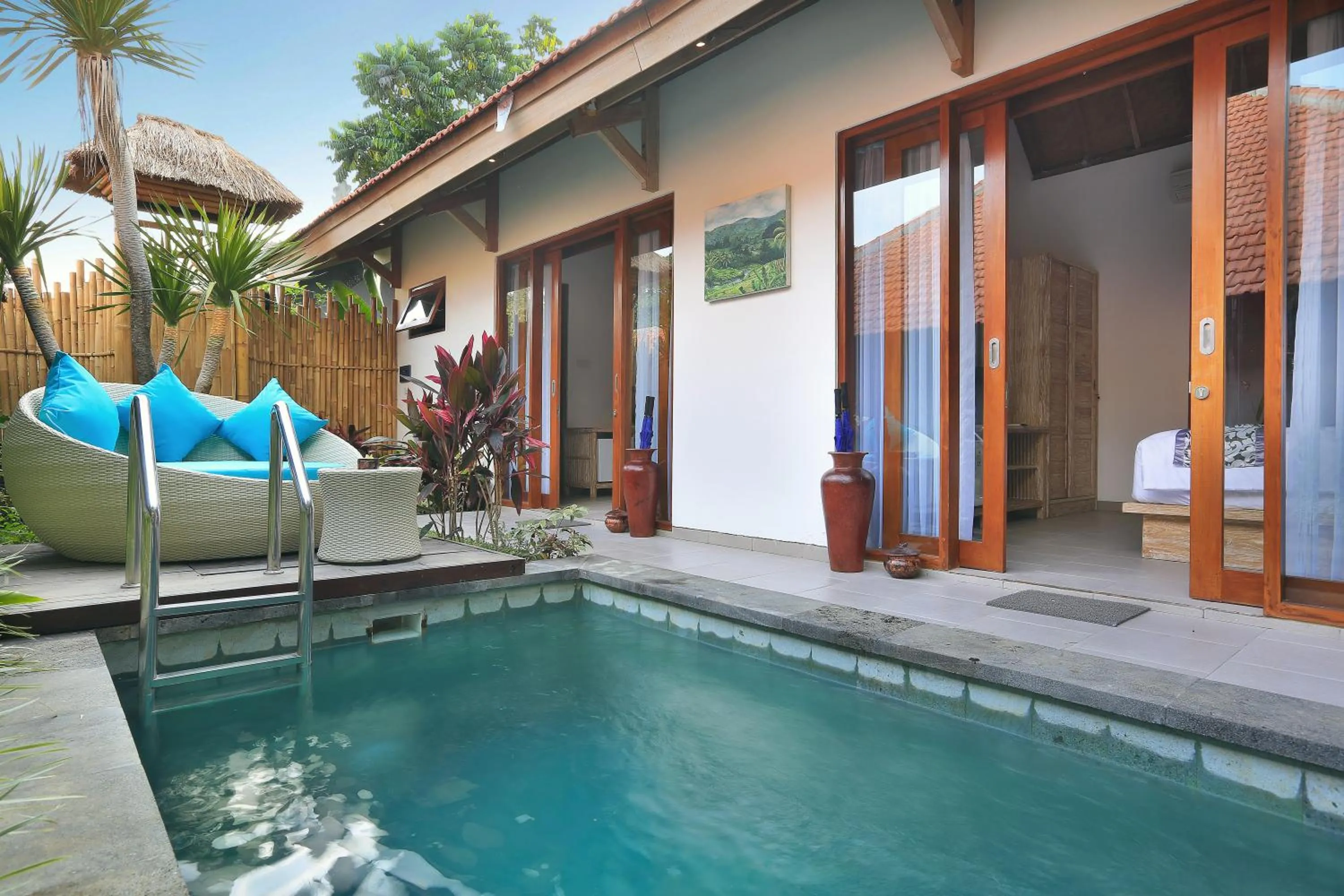 Swimming pool in Batu Agung Villa Ubud