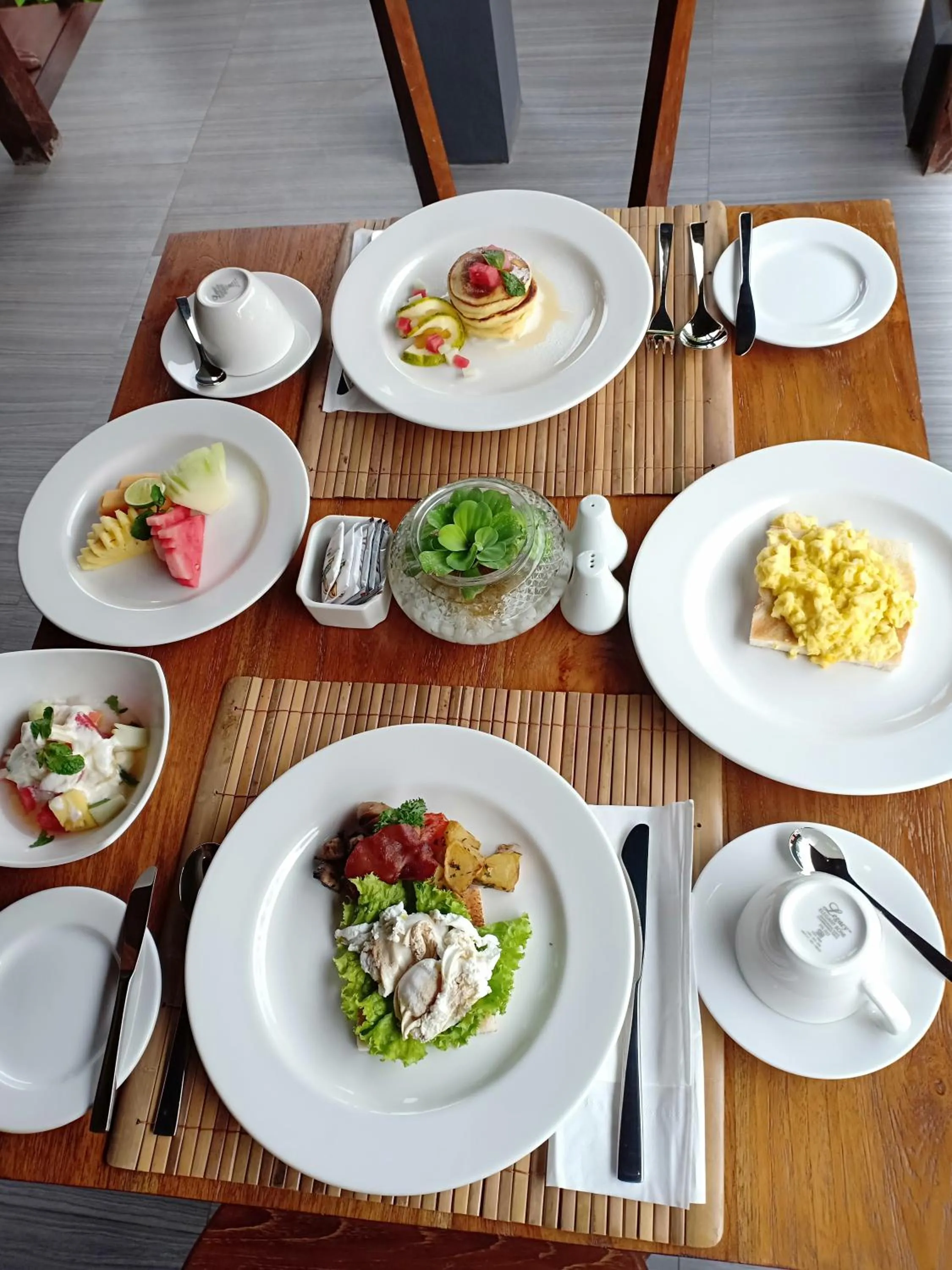 Breakfast in Batu Agung Villa Ubud