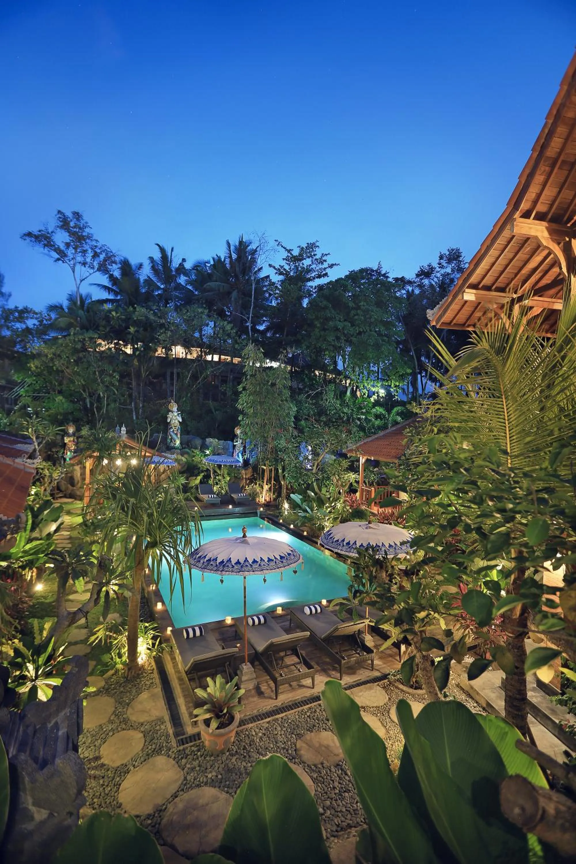 Natural landscape in Batu Agung Villa Ubud