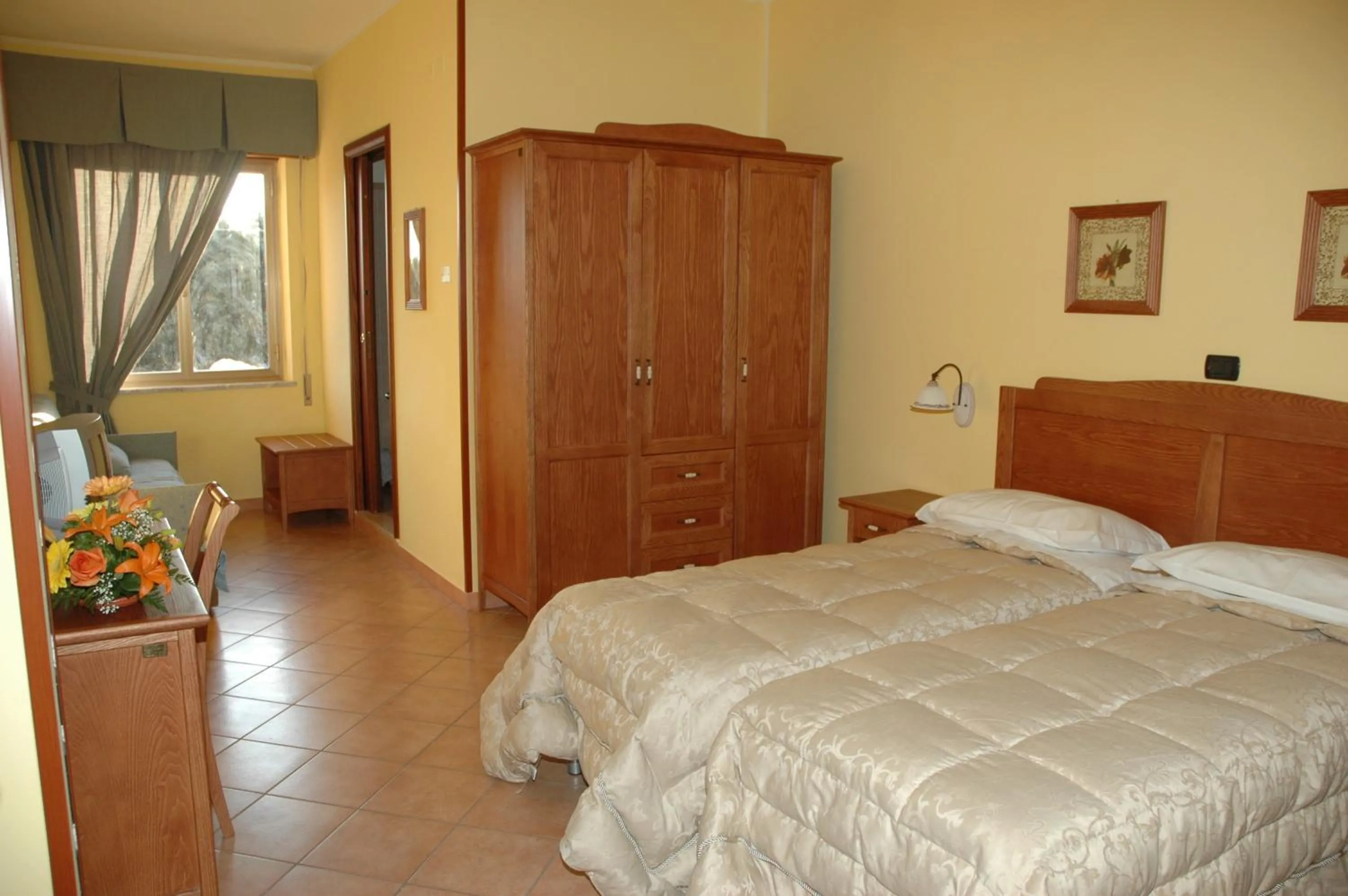 Bed in Hotel Il Corsaro