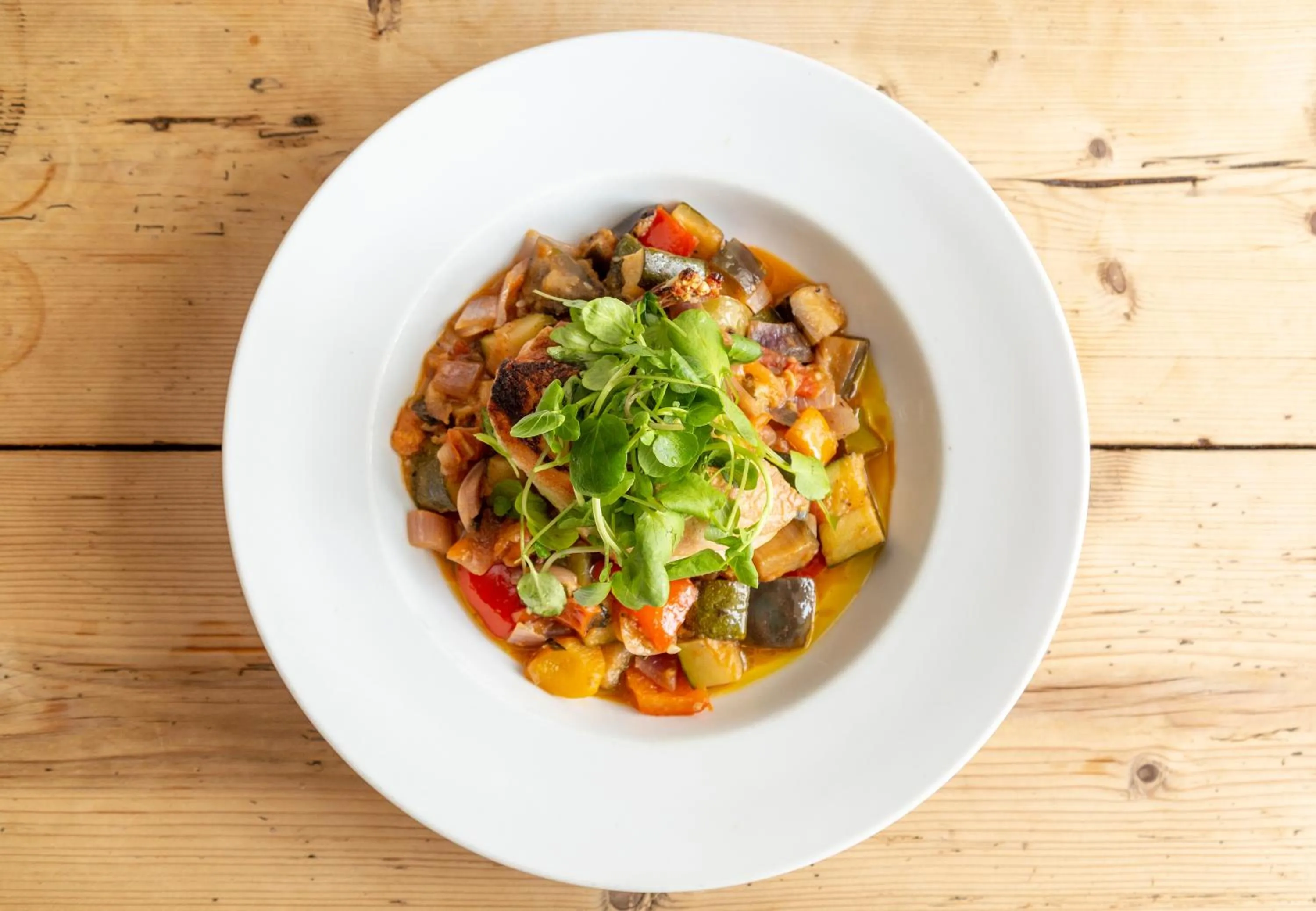 Food in Five Bells Inn, Wrentham