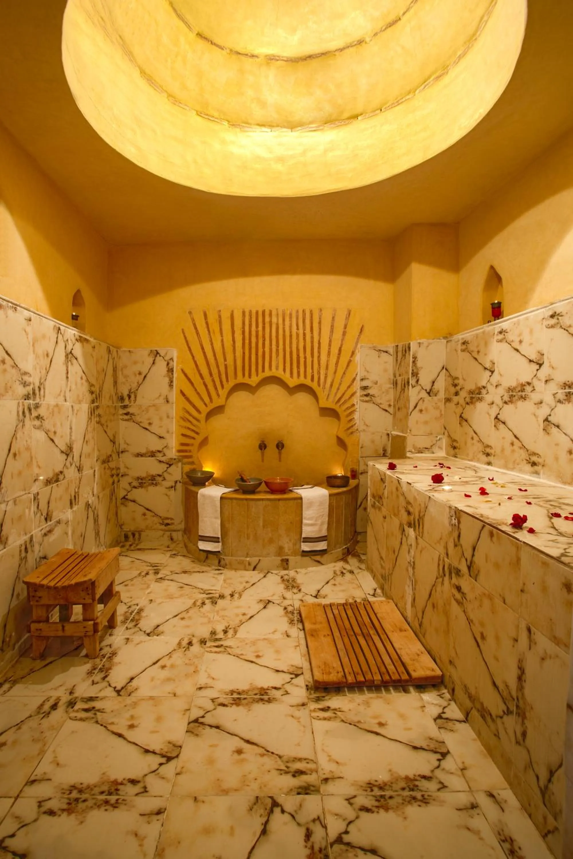 Hot Spring Bath in Riad Lakhdar