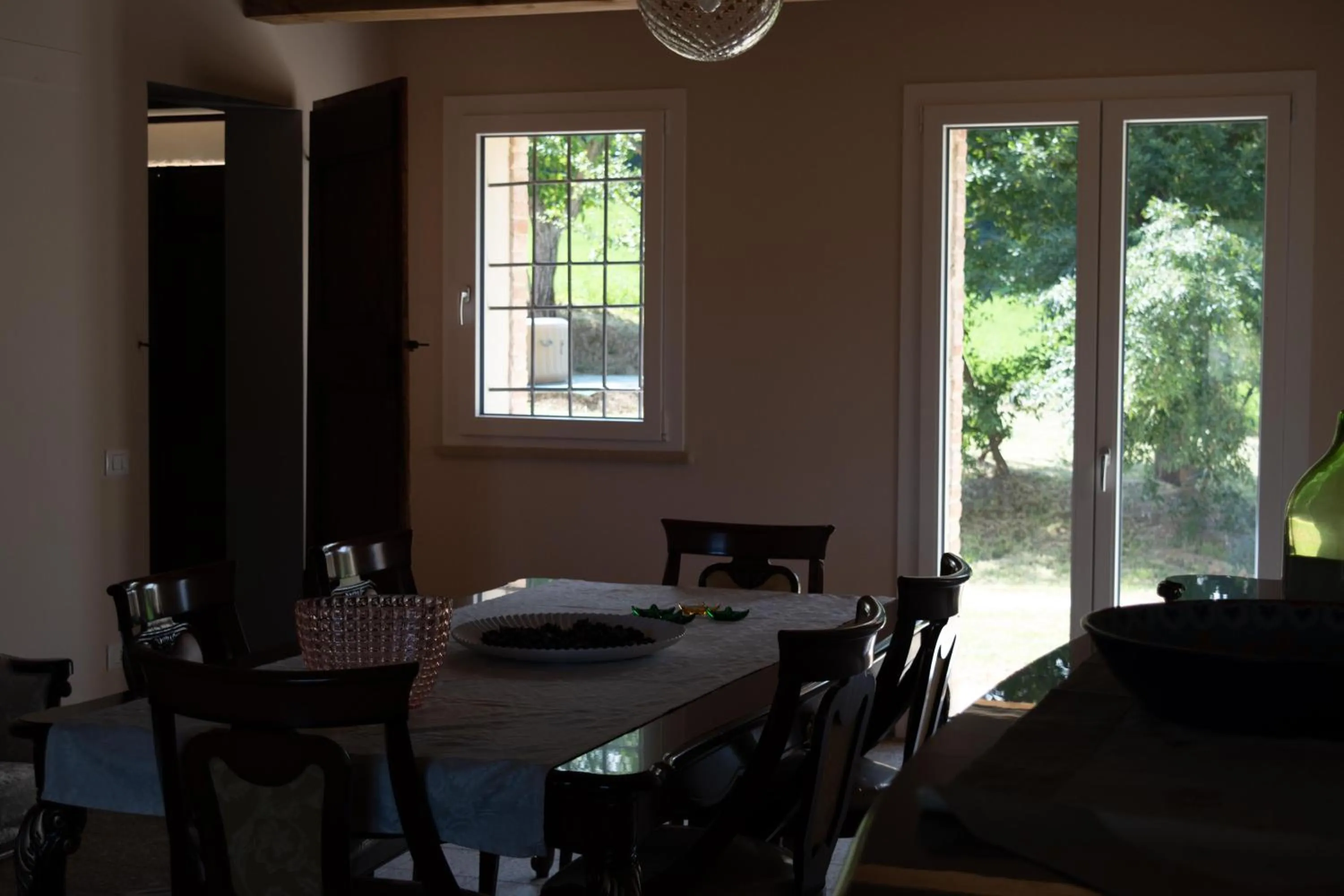 Communal lounge/ TV room in B&B Le Quattro Civette