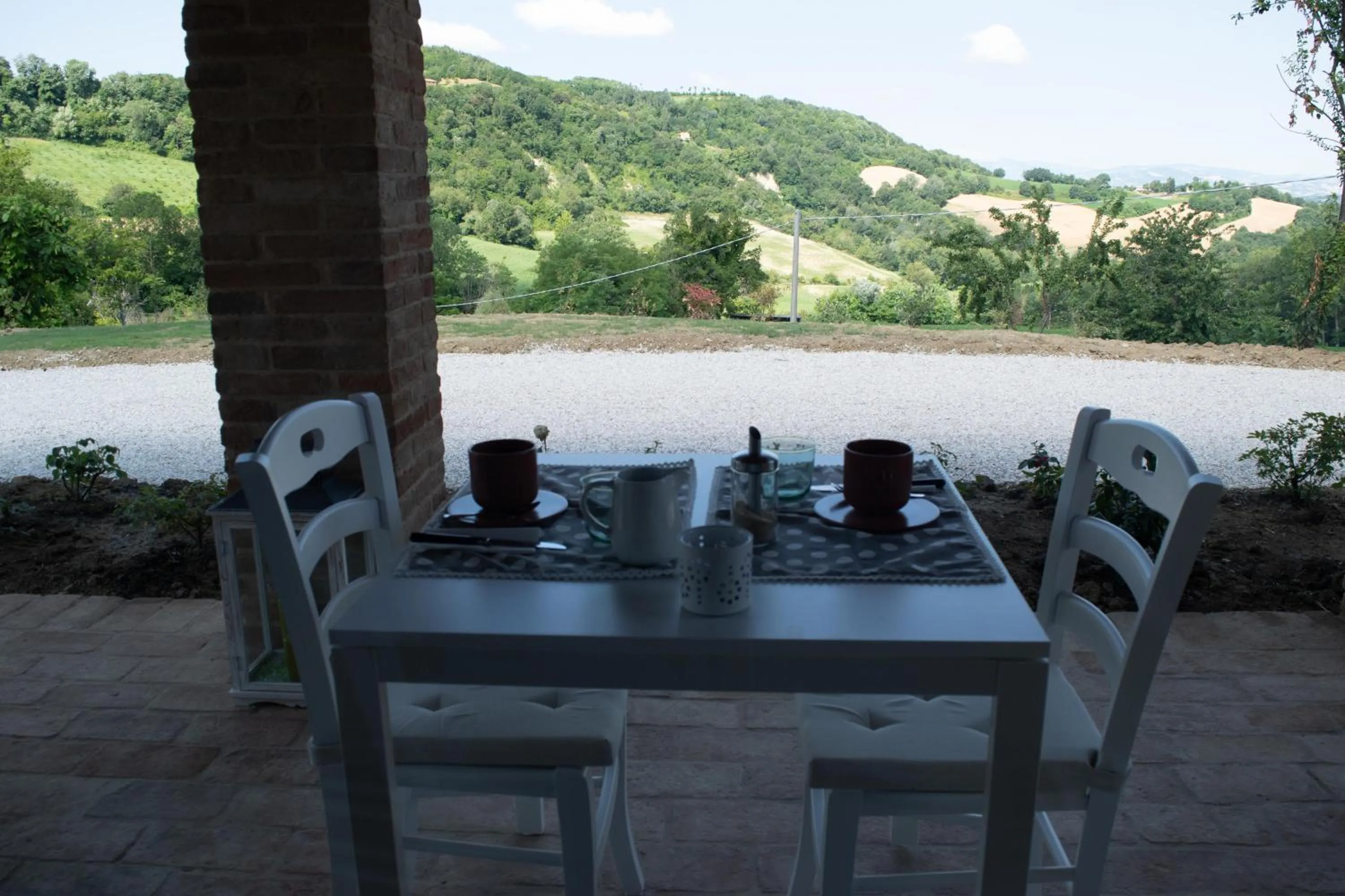 Garden view in B&B Le Quattro Civette