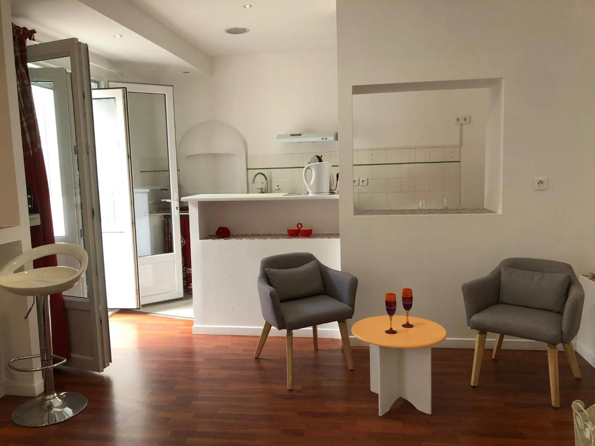 Kitchen or kitchenette in la Résidence Berceau de Bernadette - Bernadette's cradle - Near Bernadette'House