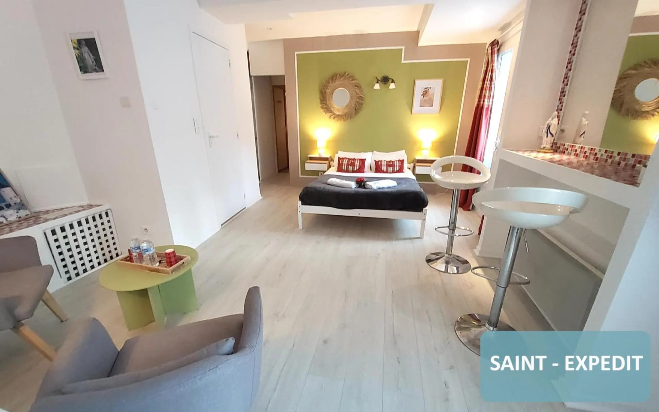 Bed in la Résidence Berceau de Bernadette - Bernadette's cradle - Near Bernadette'House