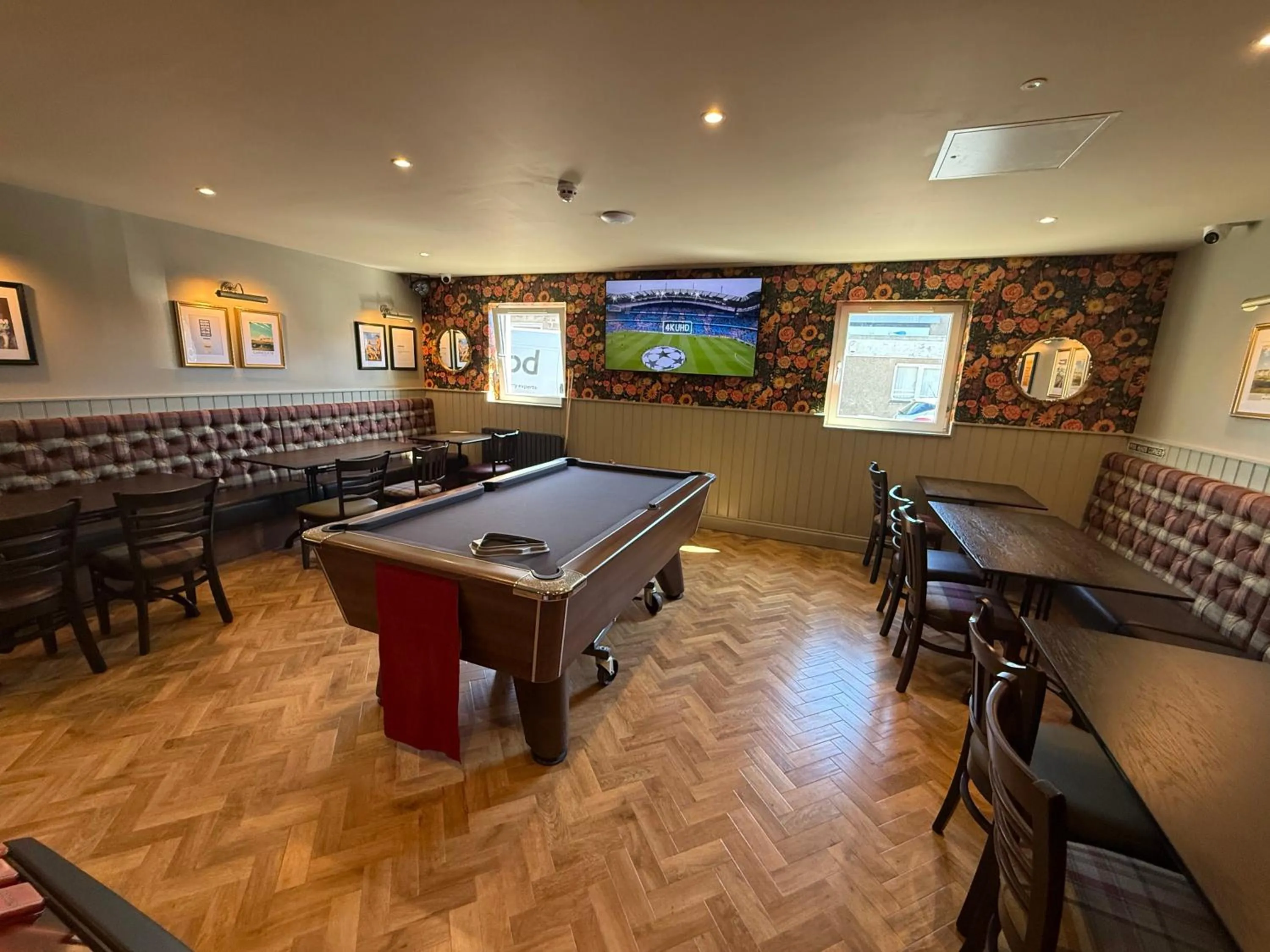 Game Room in 19th Hole Hotel, Carnoustie