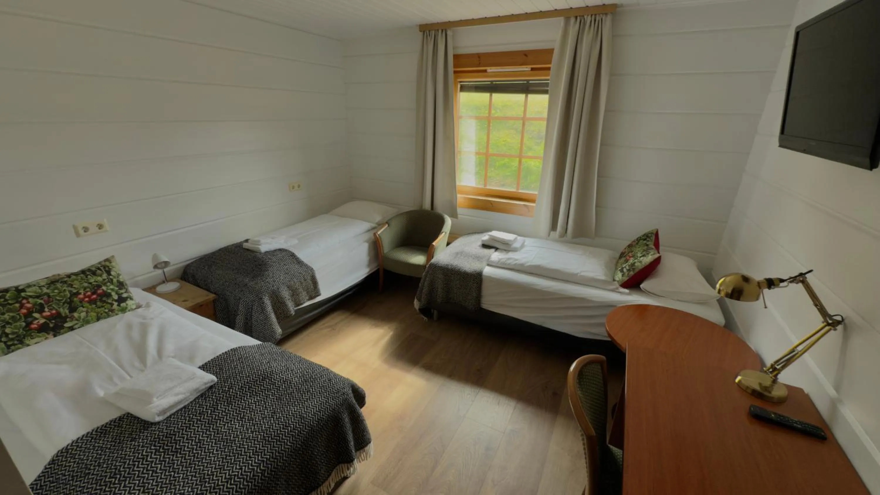 Bedroom, Bed in Hotel Framtid