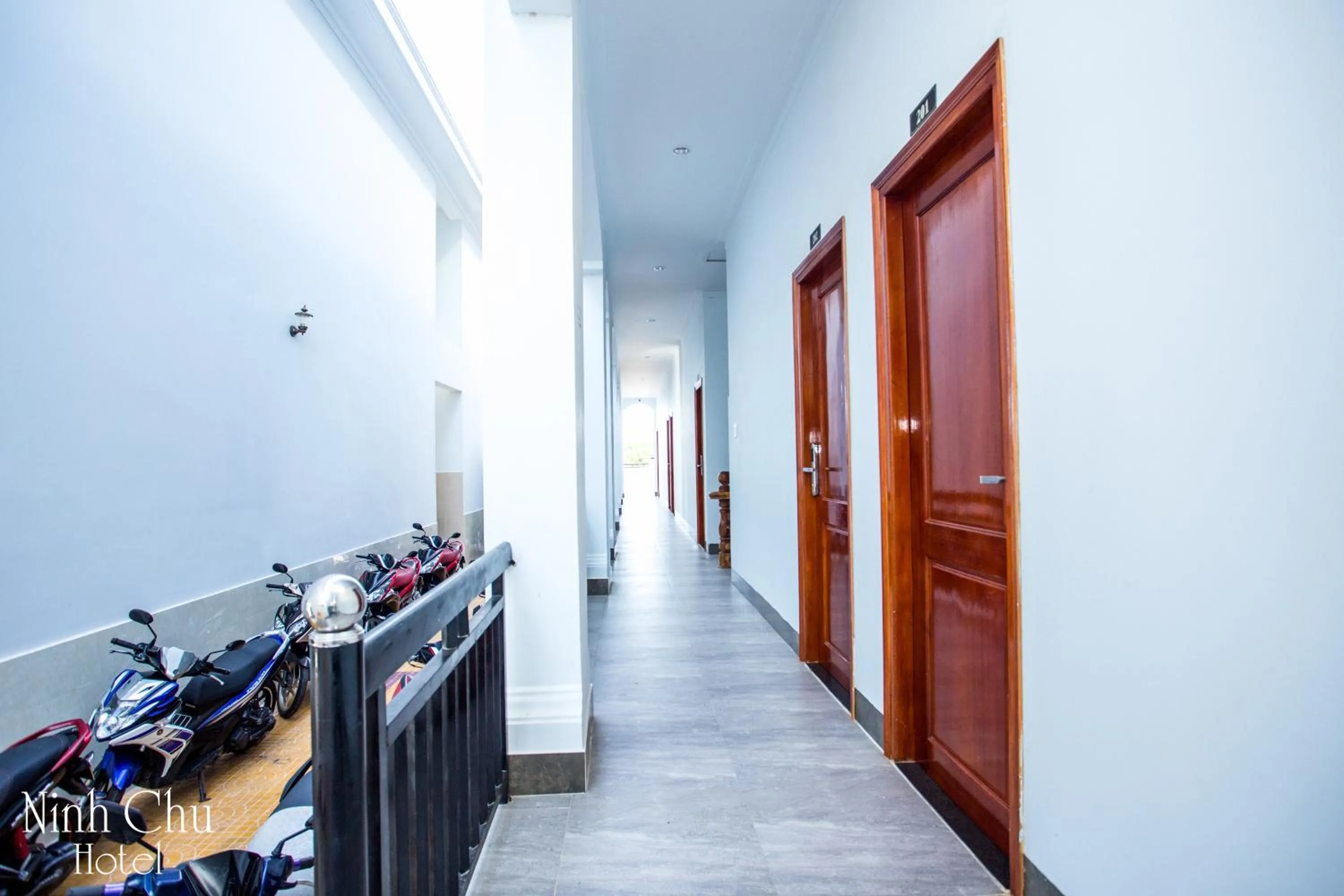 Parking in Ninh Chu 2 Hotel