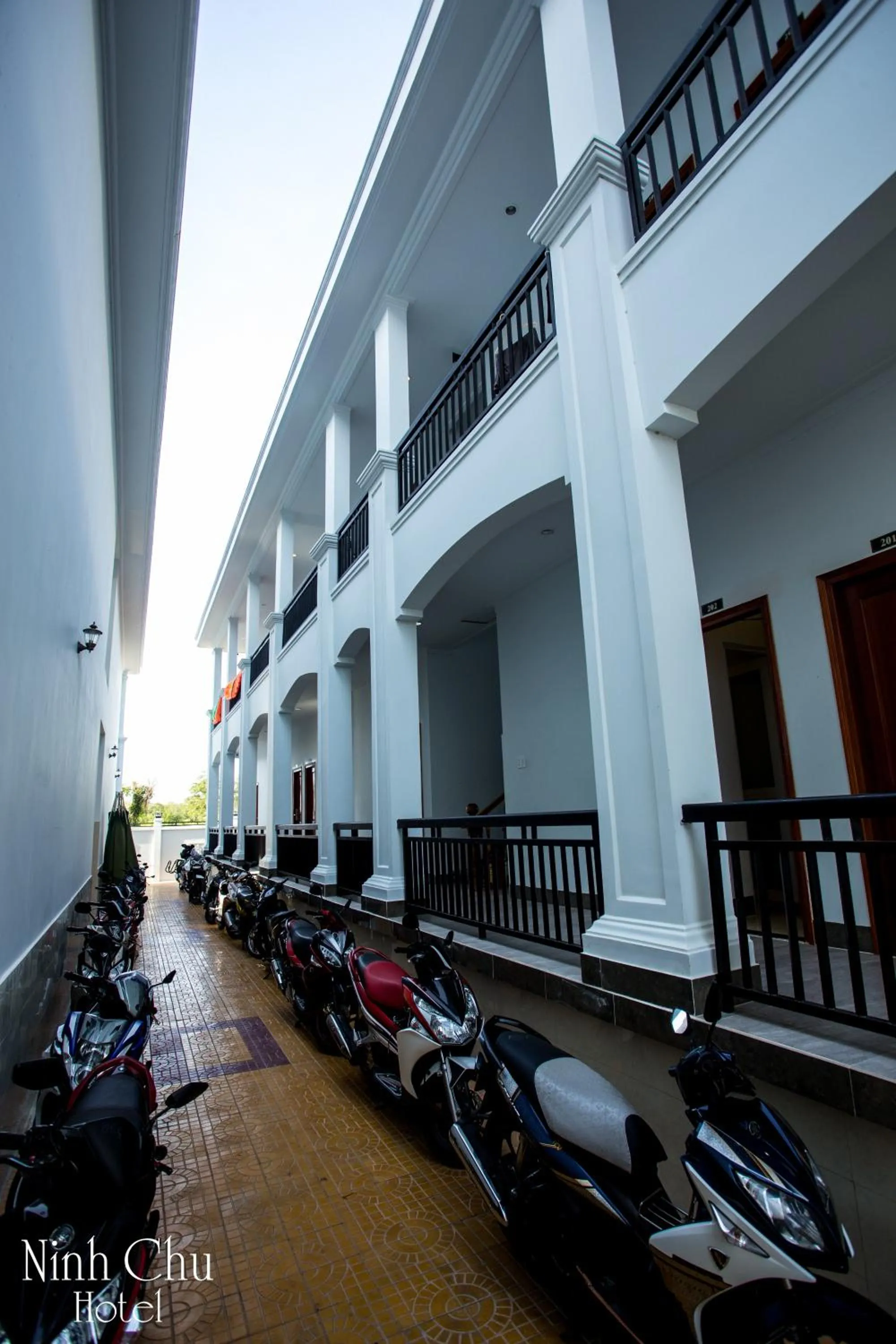 Parking in Ninh Chu 2 Hotel