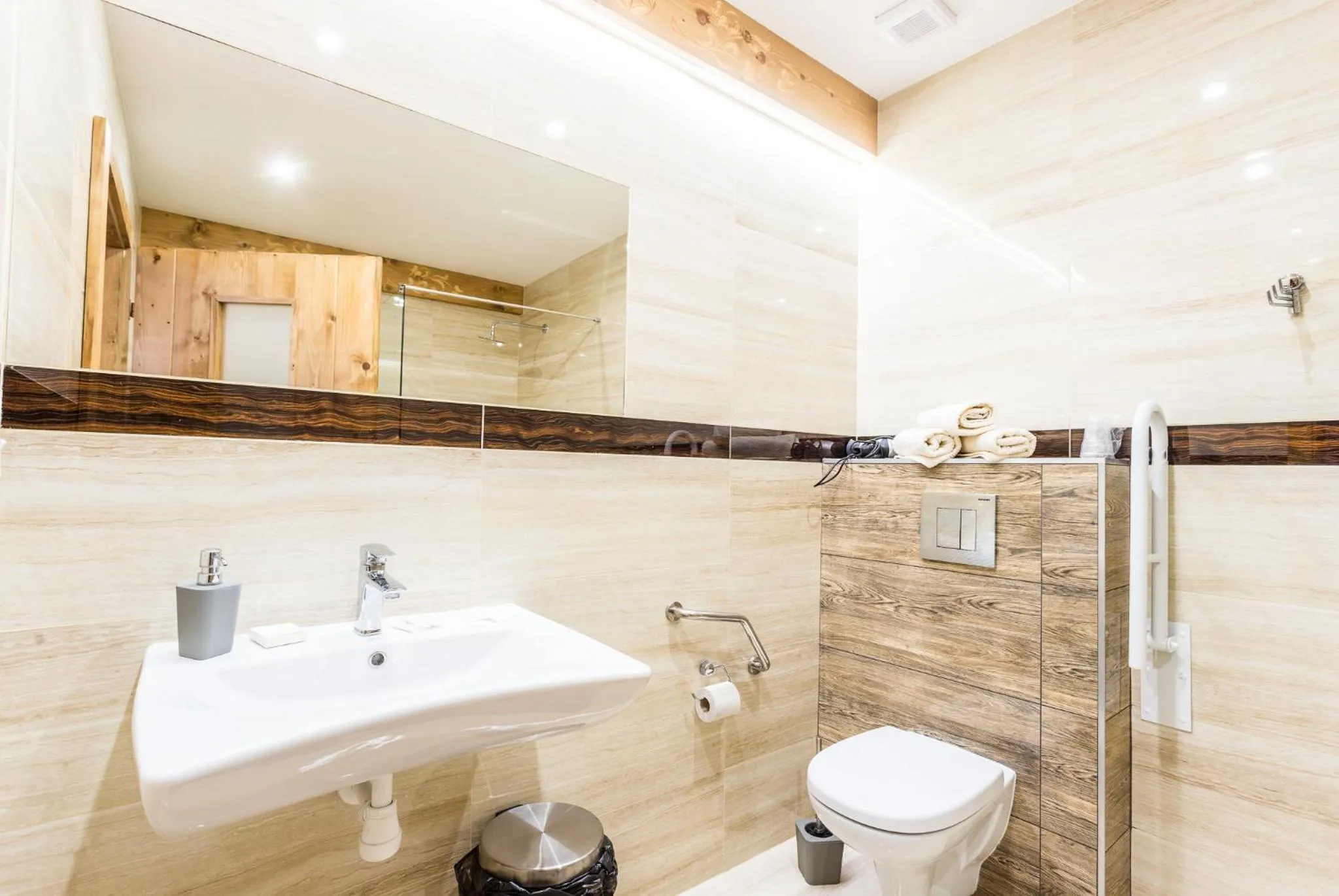 Bathroom in Hotel Palatín