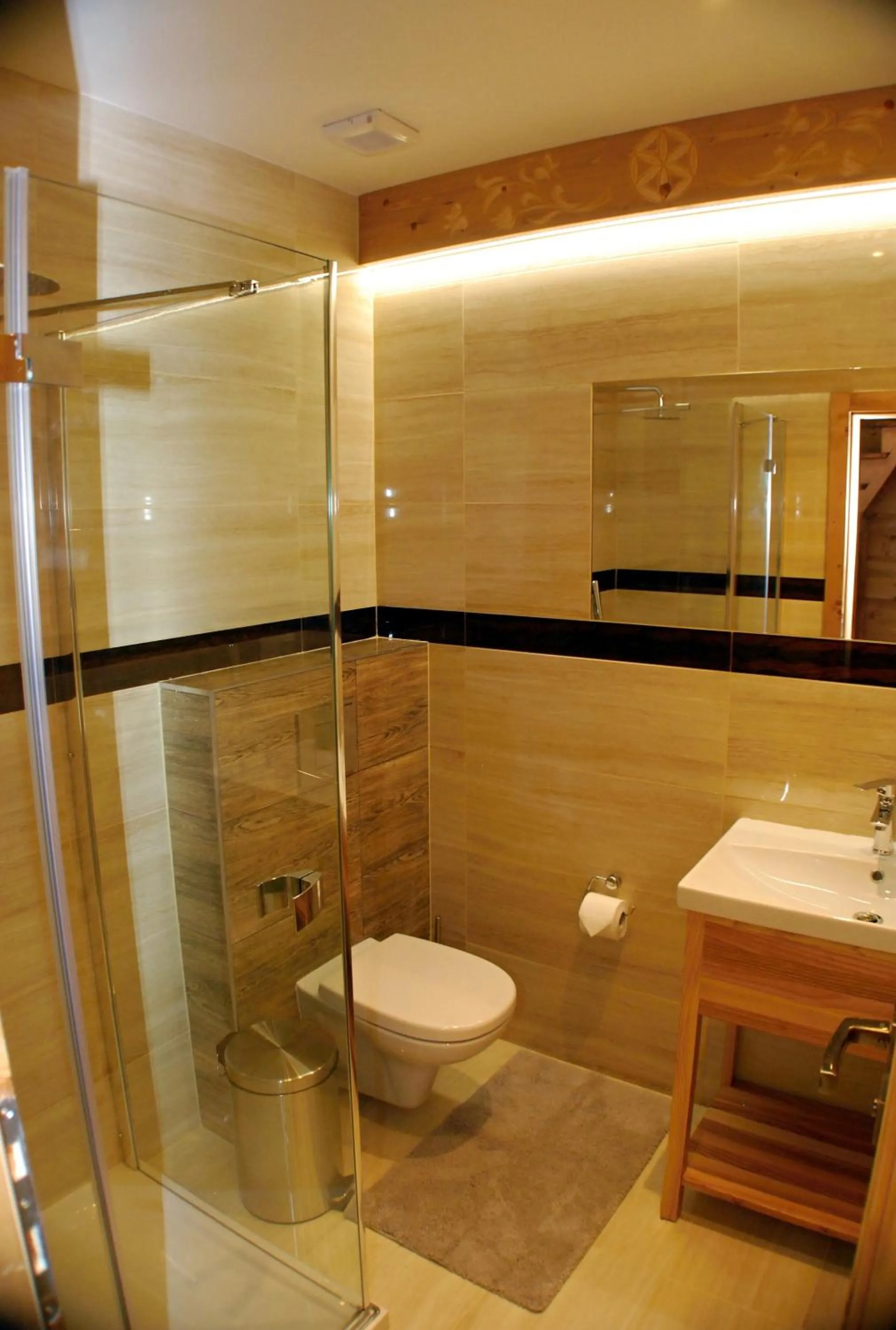 Bathroom in Hotel Palatín