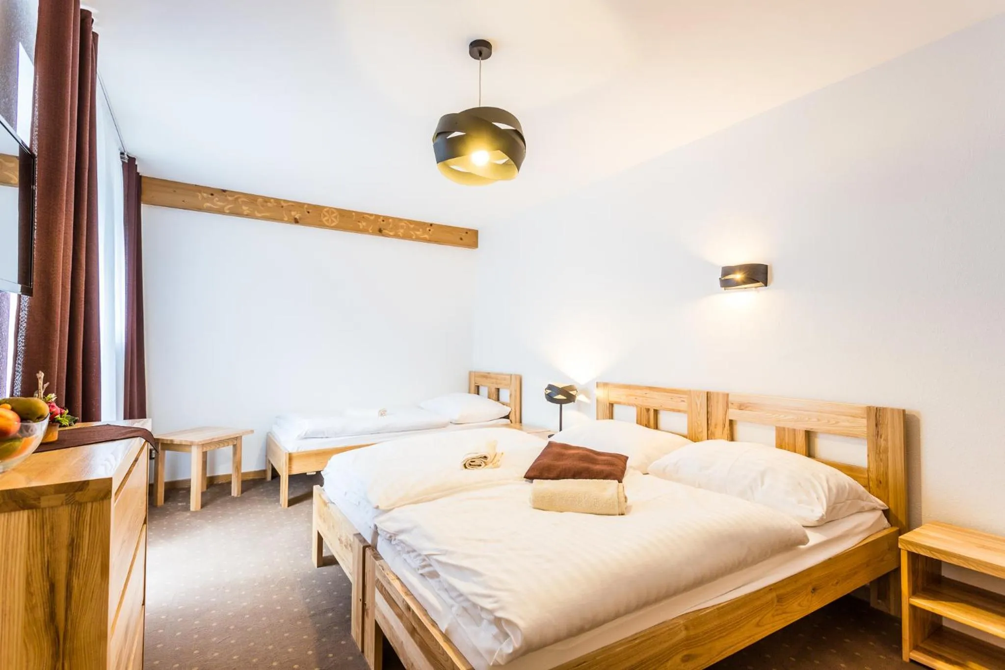 Bedroom, Bed in Hotel Palatín