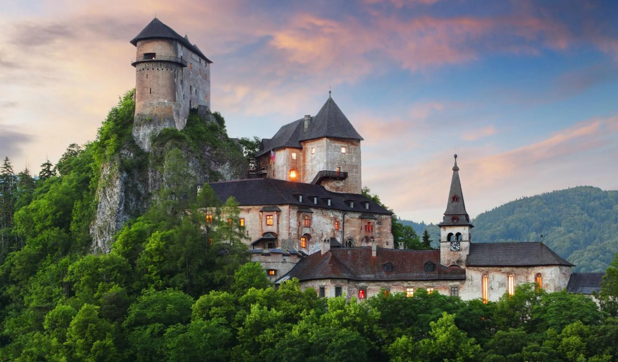 Landmark view in Hotel Palatín