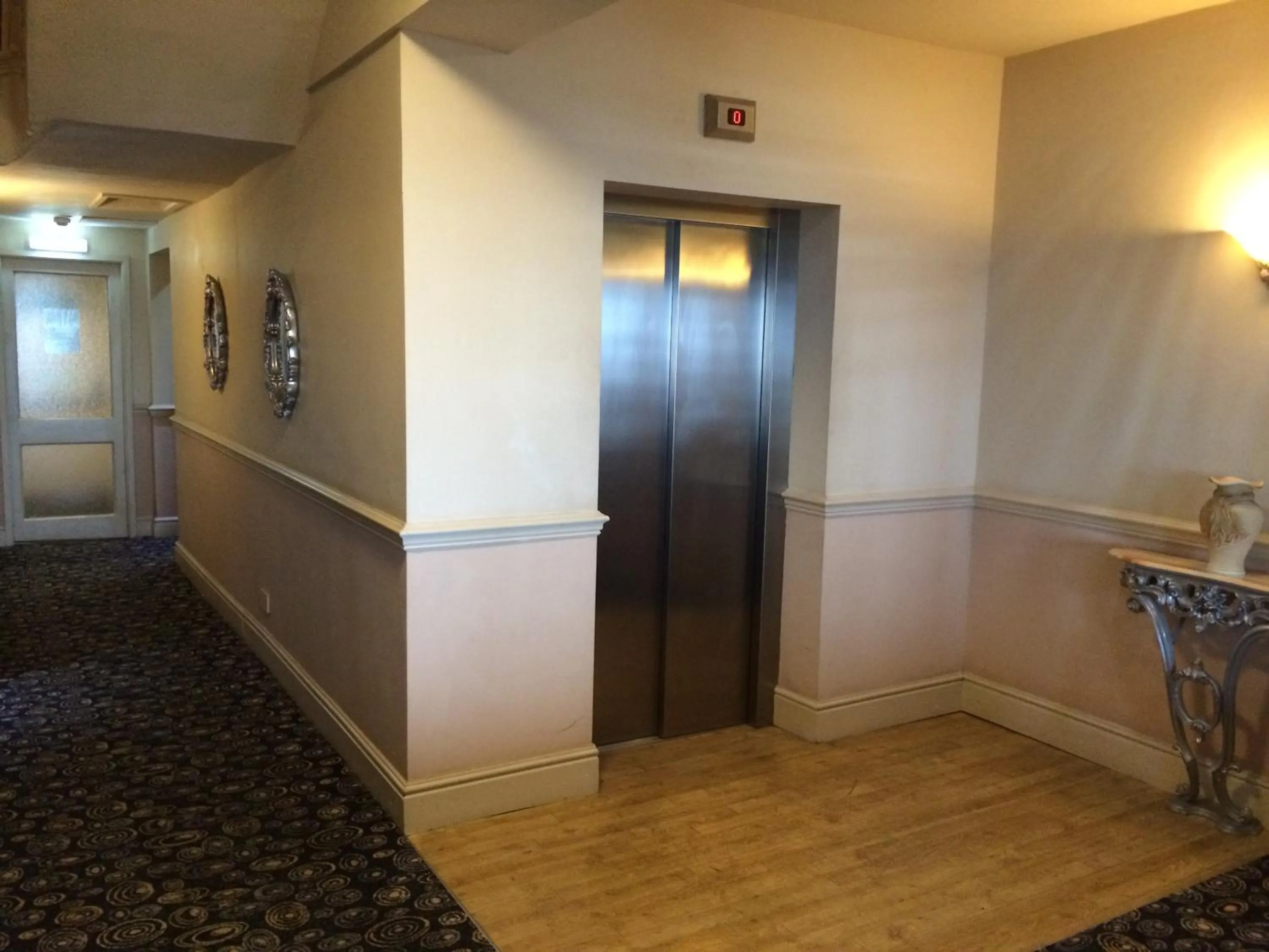 Decorative detail in Tiffany's Hotel