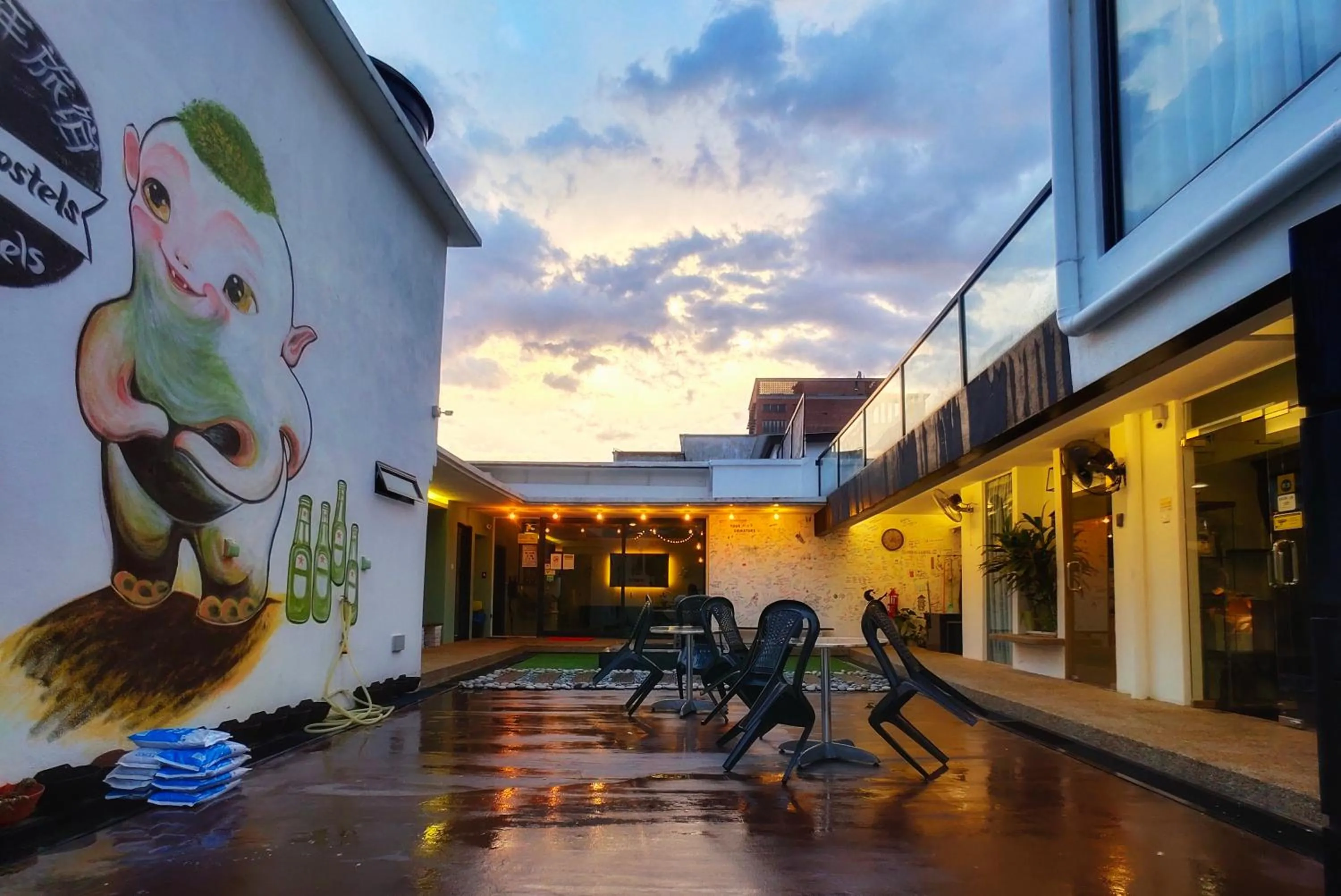 Facade/entrance in Beds In Garden Hostel