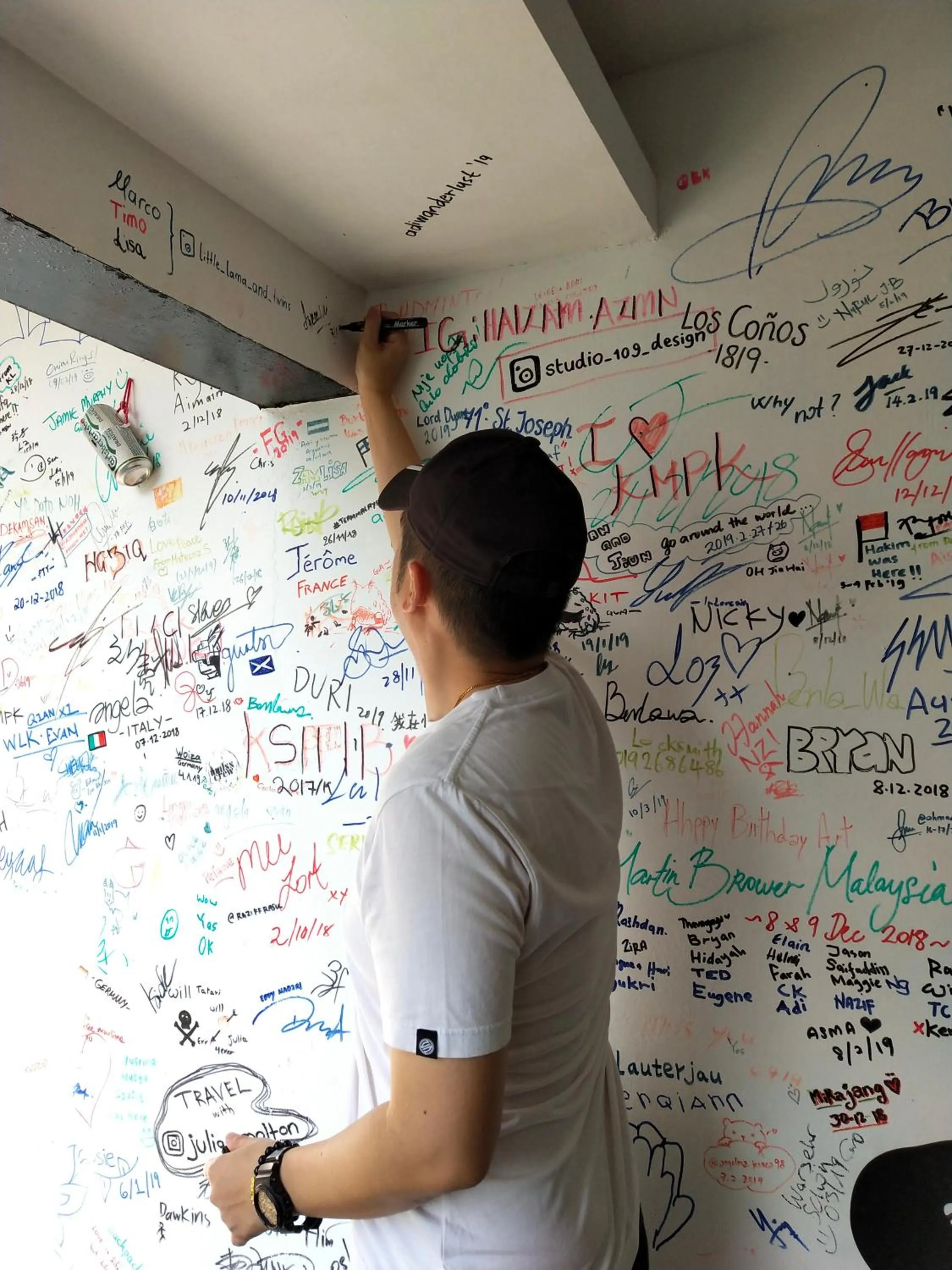 Guests in Beds In Garden Hostel