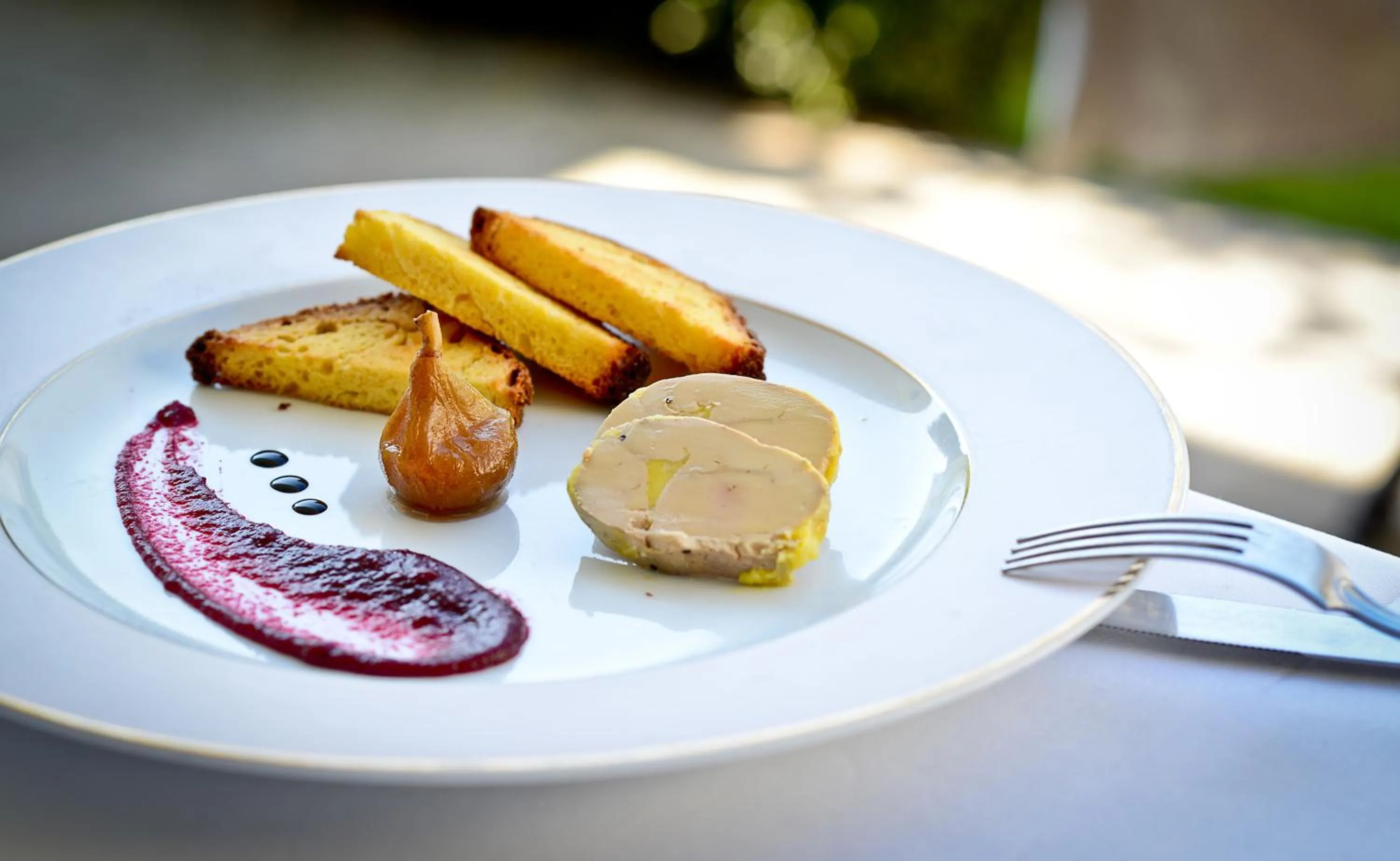 Food close-up in Logis Chez Germaine