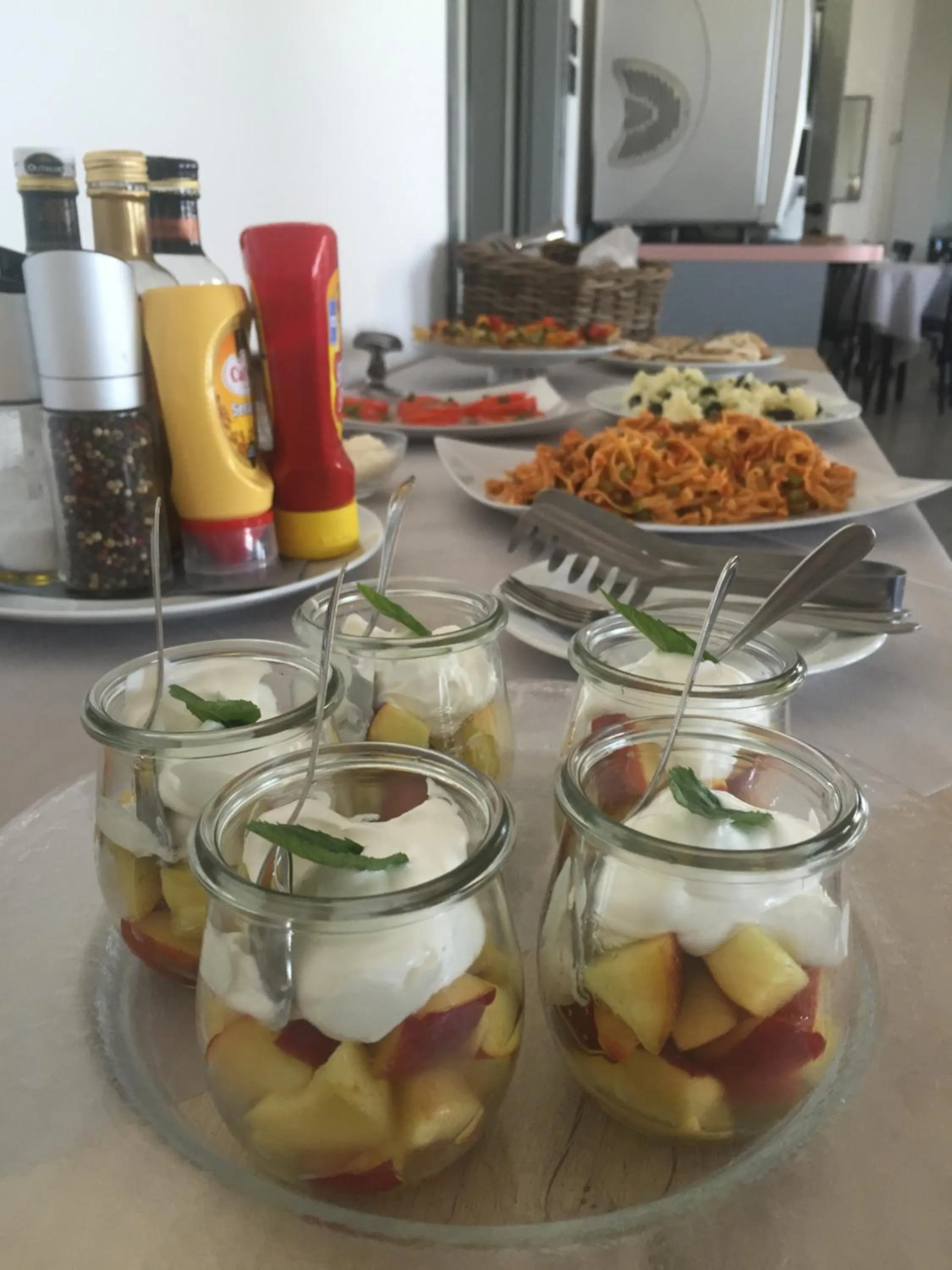 Continental breakfast in Albergo Aquila